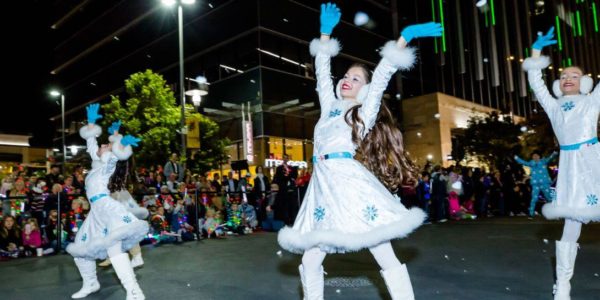 Dancers of the Downtown Summerlin Holiday Parade