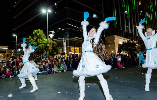 Dancers of the Downtown Summerlin Holiday Parade