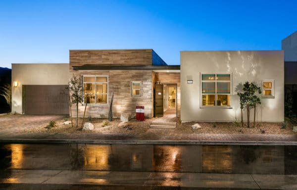 Front Elevation of Indulge in Luxe Collection in Trilogy by Shea Homes in South Square in Summerlin