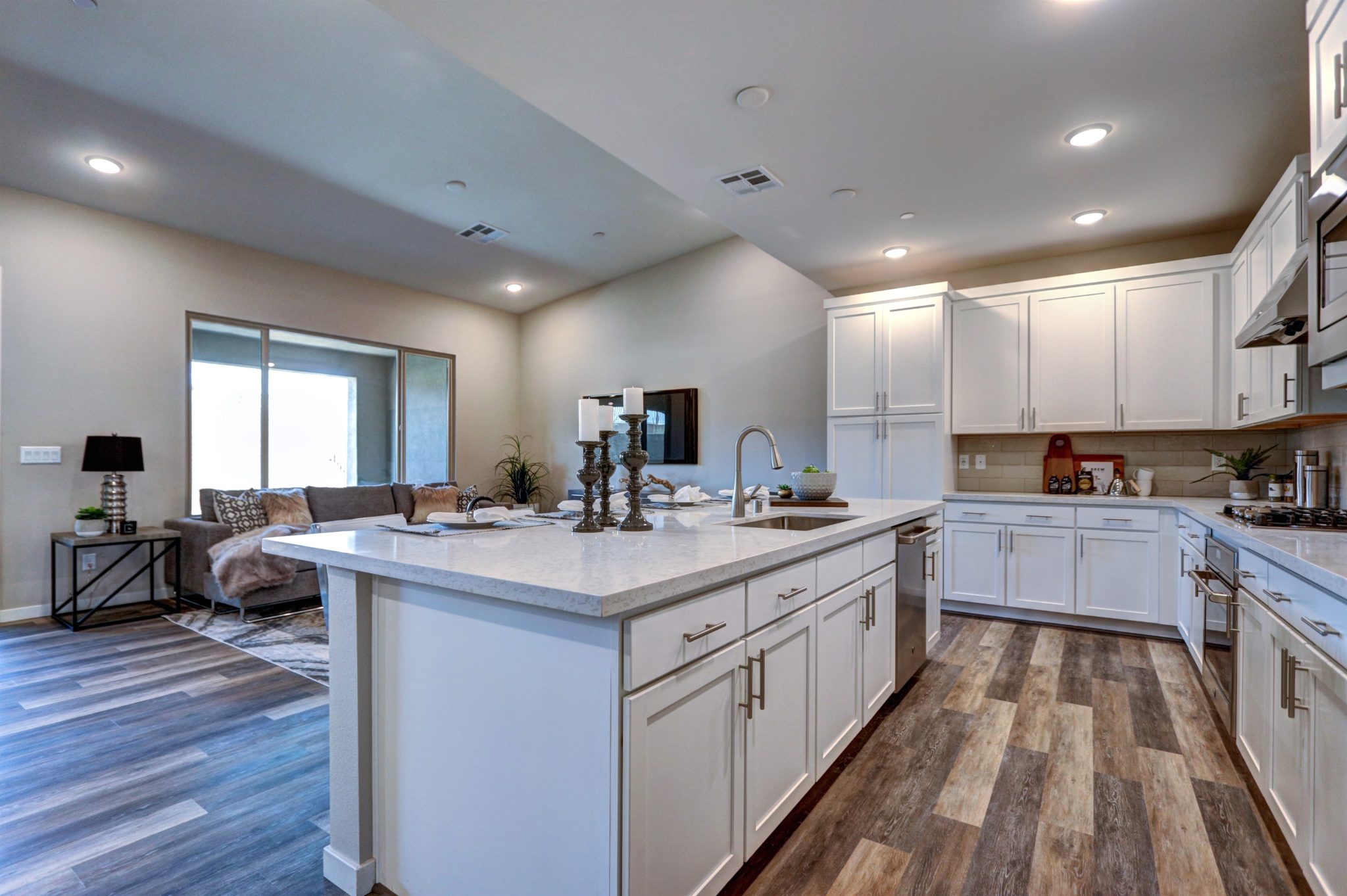 Kitchen in Reflect in Resort Collection in Trilogy by Shea Homes in South Square in Summerlin
