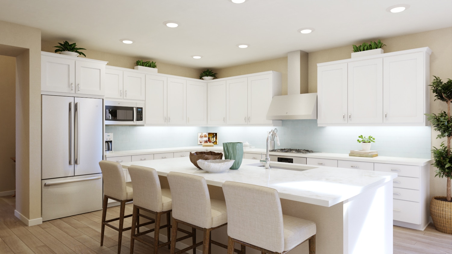 Kitchen in Explore in Resort Collection in Trilogy by Shea Homes in South Square in Summerlin
