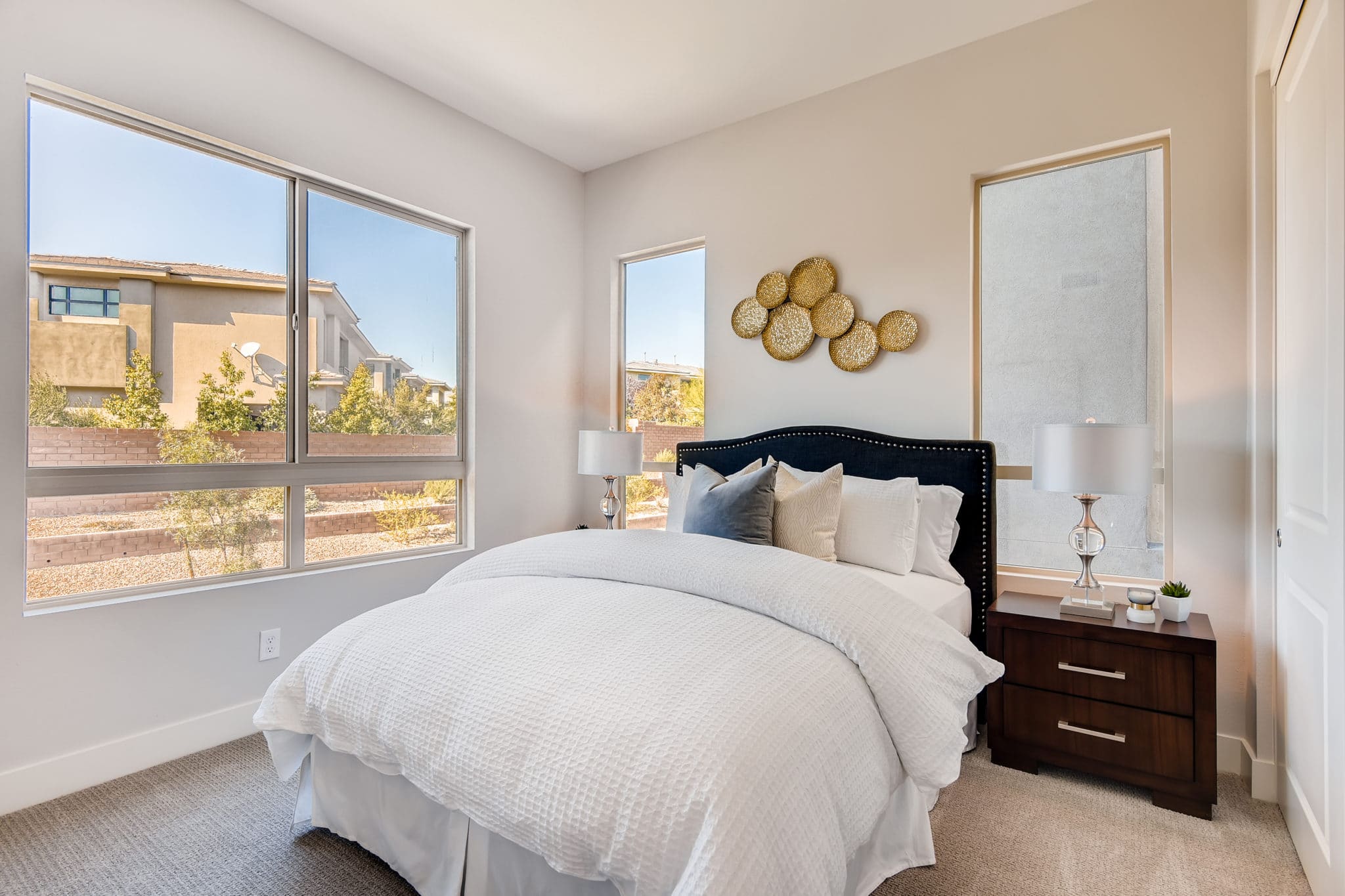 Bedroom in Inspire in Modern Collection in Trilogy by Shea Homes in South Square in Summerlin