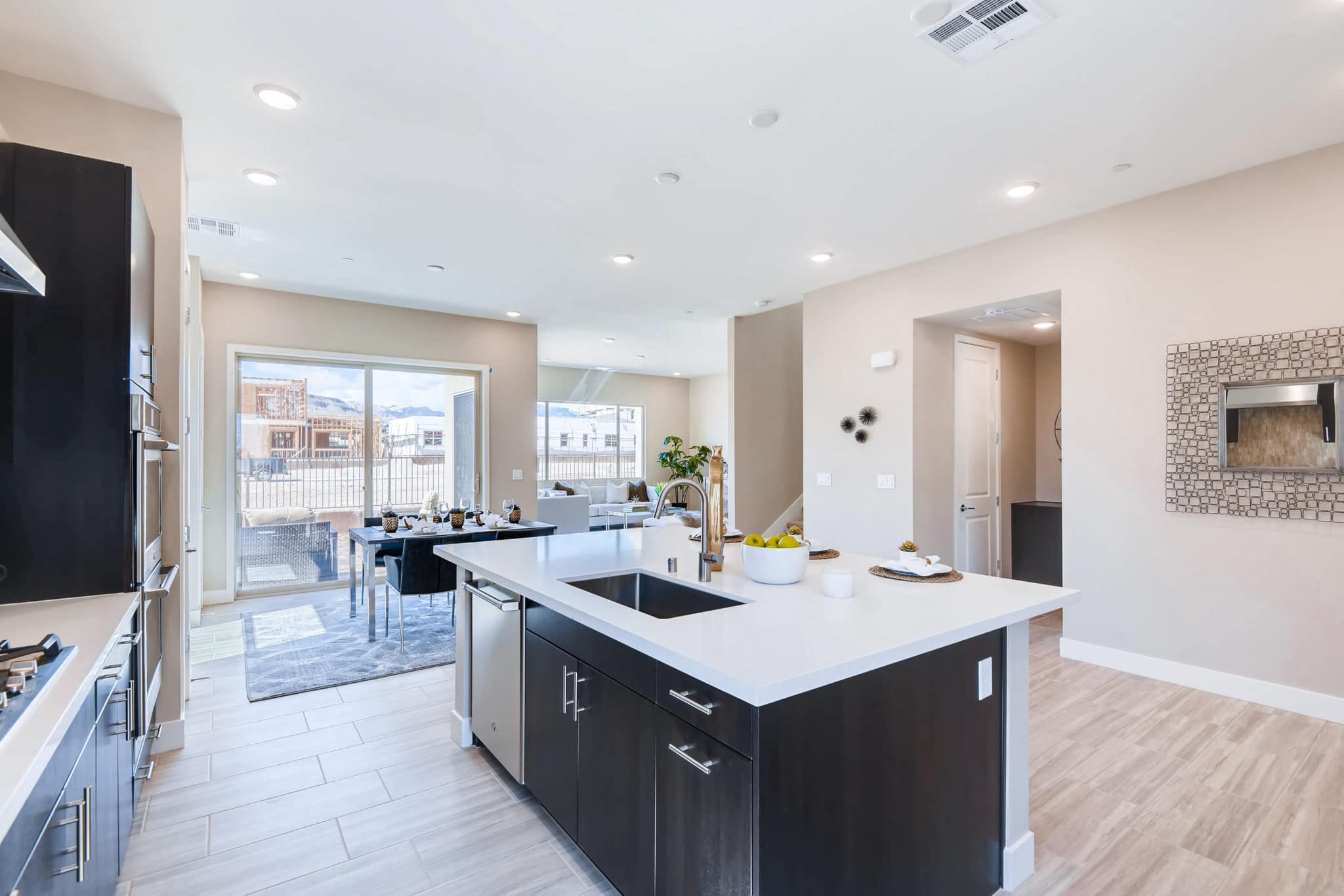 Kitchen in Luminous in Luxe Collection in Trilogy by Shea Homes in South Square in Summerlin
