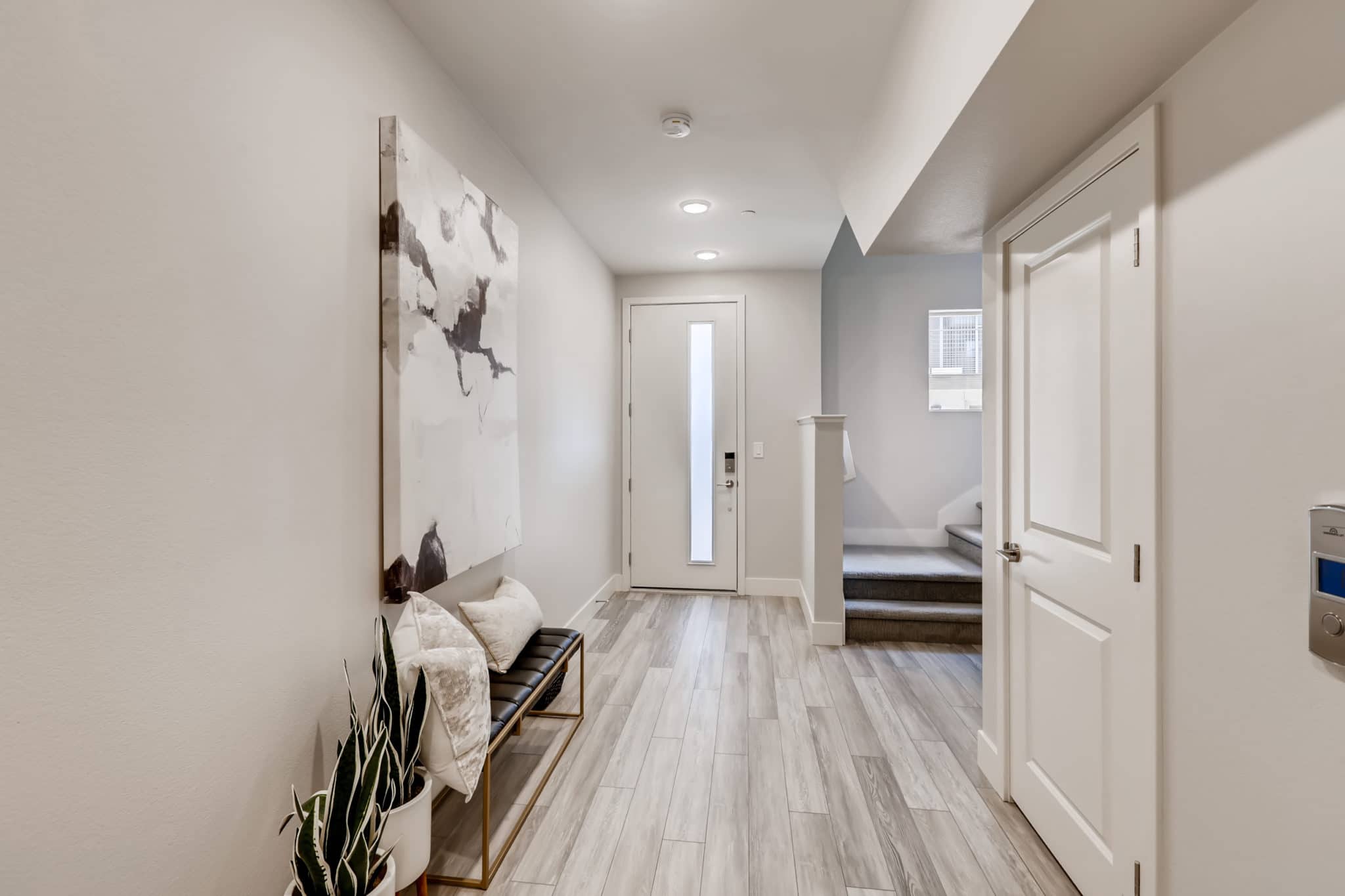Entry of Summit in Modern Collection in Trilogy by Shea Homes in South Square in Summerlin