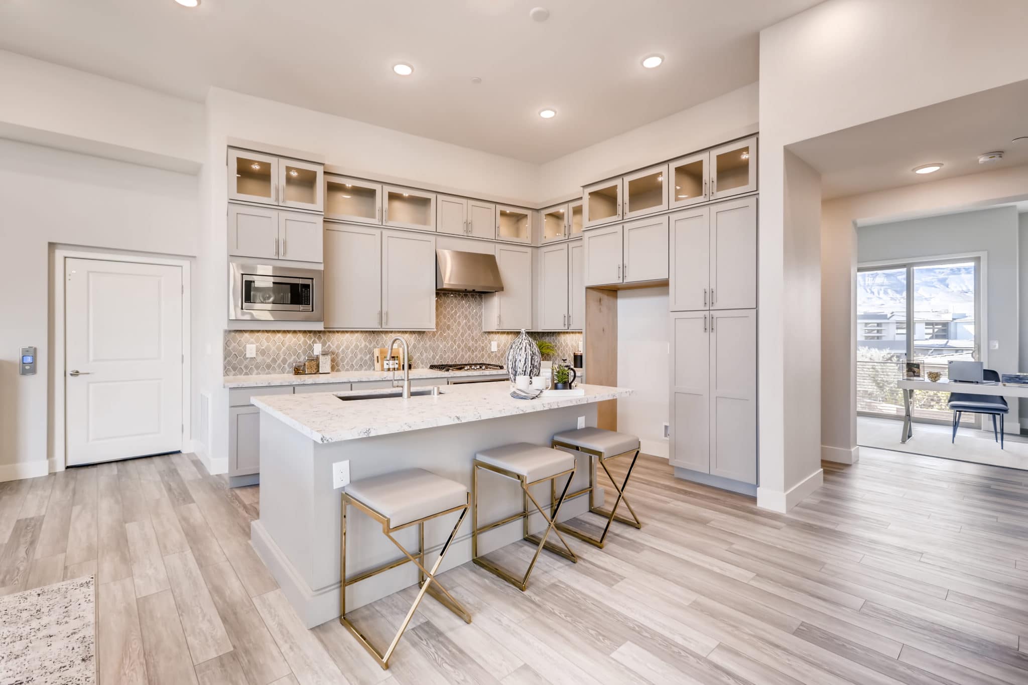 Kitchen in Summit in Modern Collection in Trilogy by Shea Homes in South Square in Summerlin