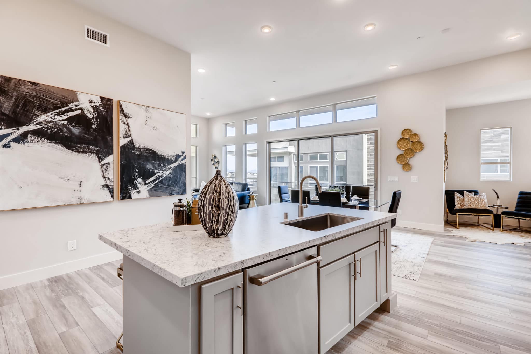 Kitchen in Summit in Modern Collection in Trilogy by Shea Homes in South Square in Summerlin