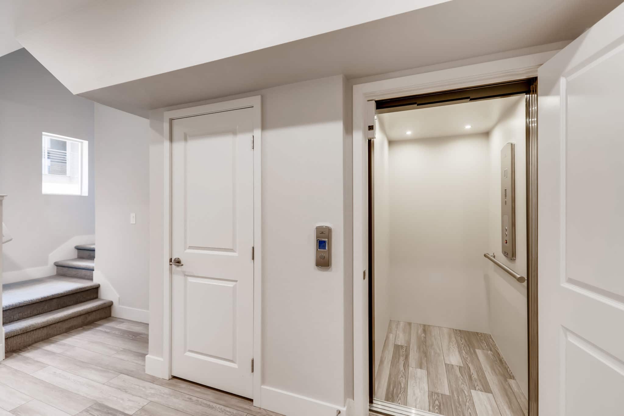Elevator in Summit in Modern Collection in Trilogy by Shea Homes in South Square in Summerlin