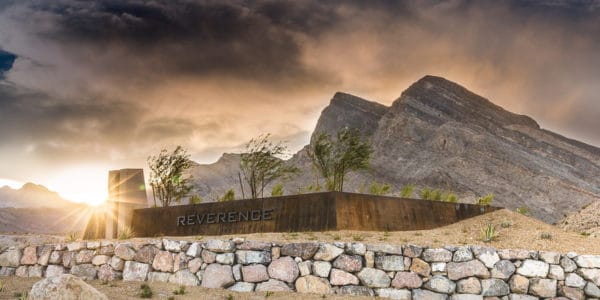 Reverence by Pulte Homes in Summerlin monument sign