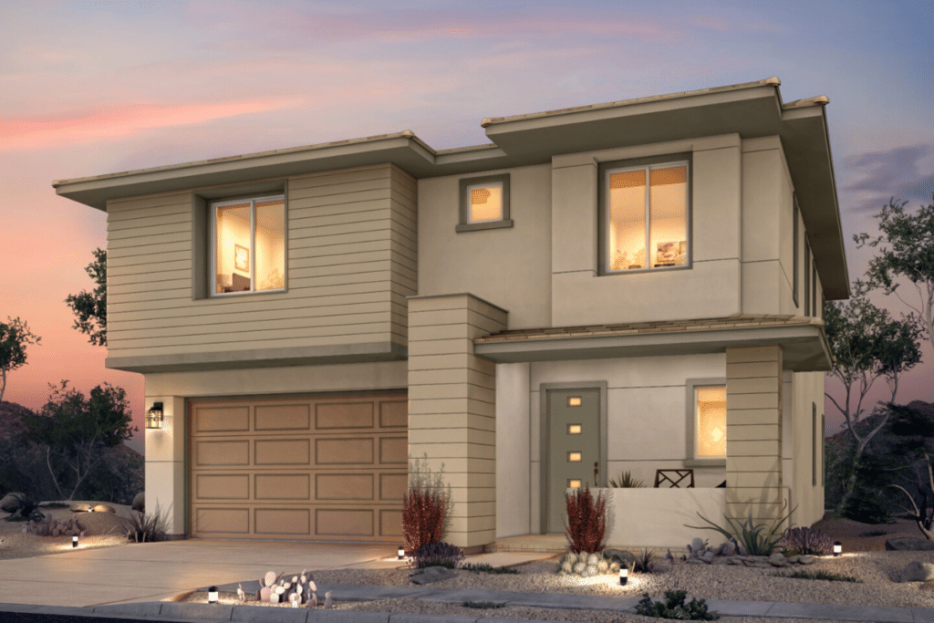 Exterior of Hermosa model at Bixby Creek by Woodside Homes