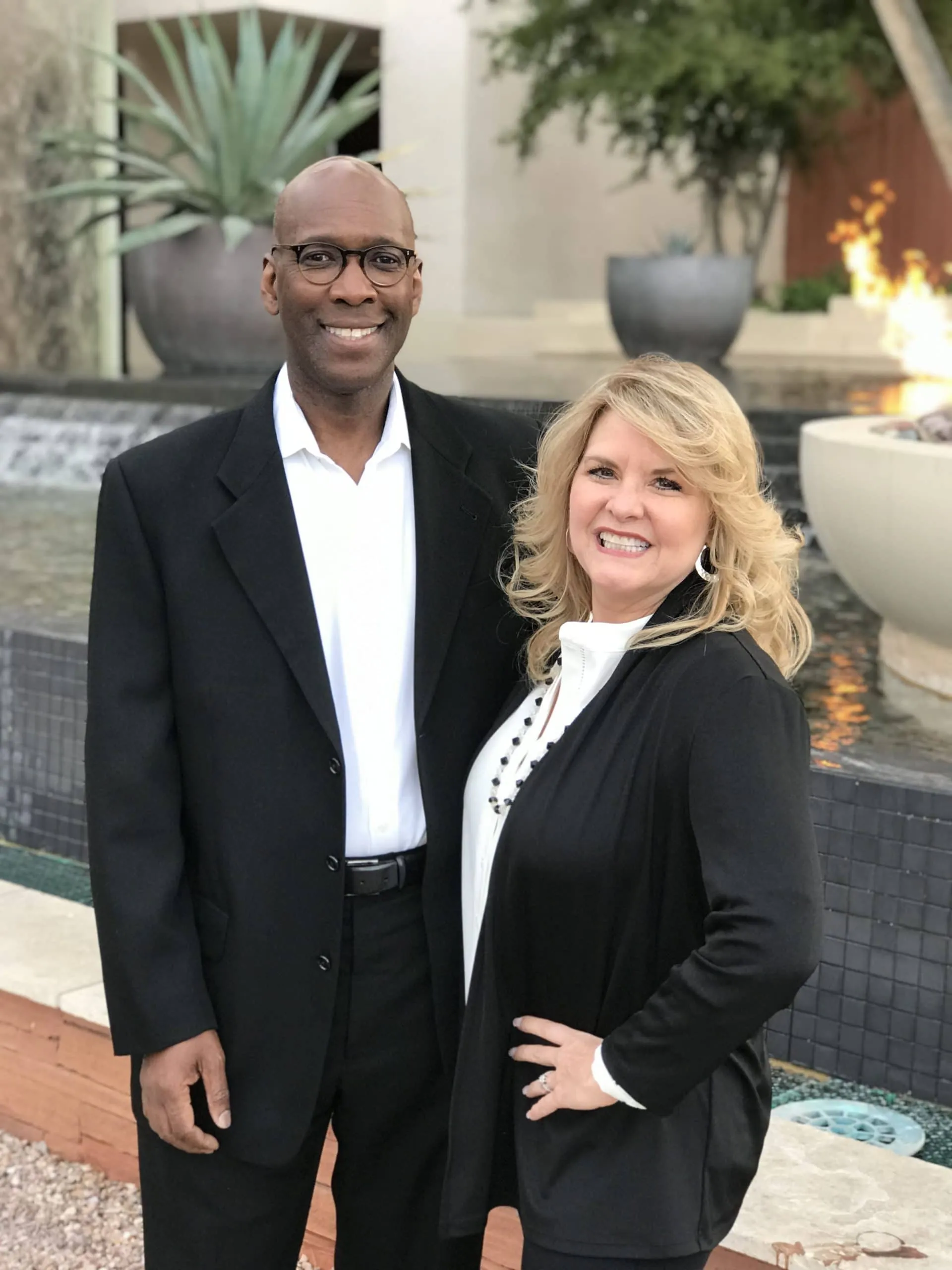 Lisa and Jesse Ferrell at Red Rock Resort and Casino