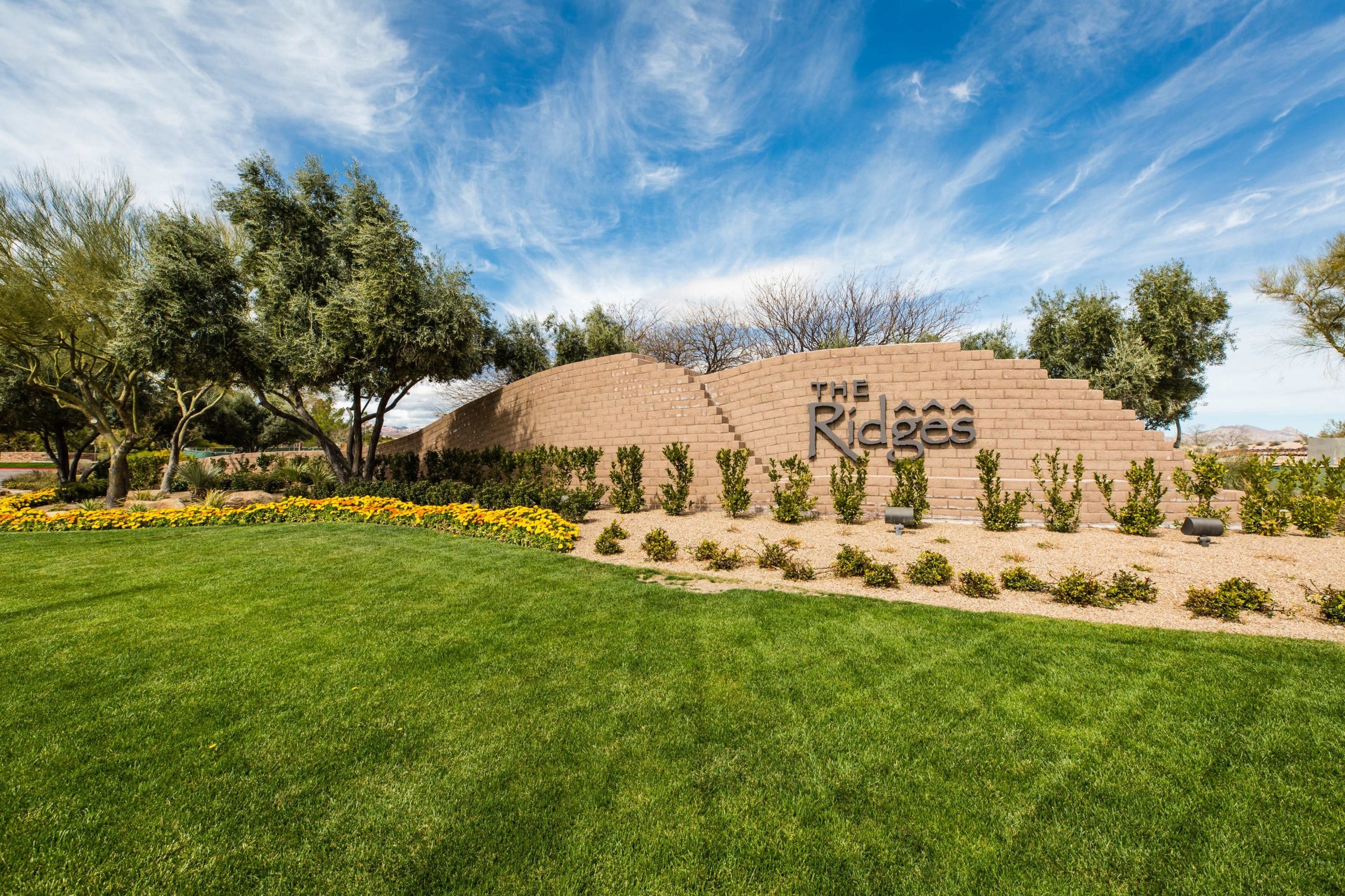 The Ridges Monument sign in Summerlin