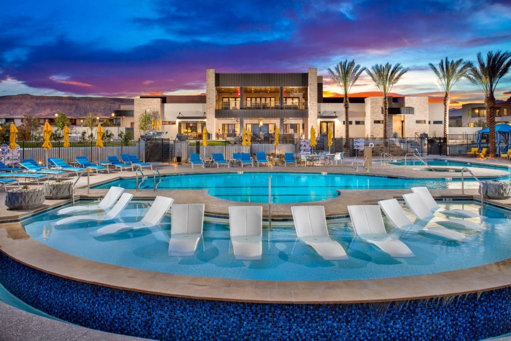 Trilogy Outlook Clubhouse in South Square in Summerlin