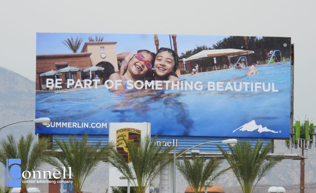 Summerlin Pool Girls billboard