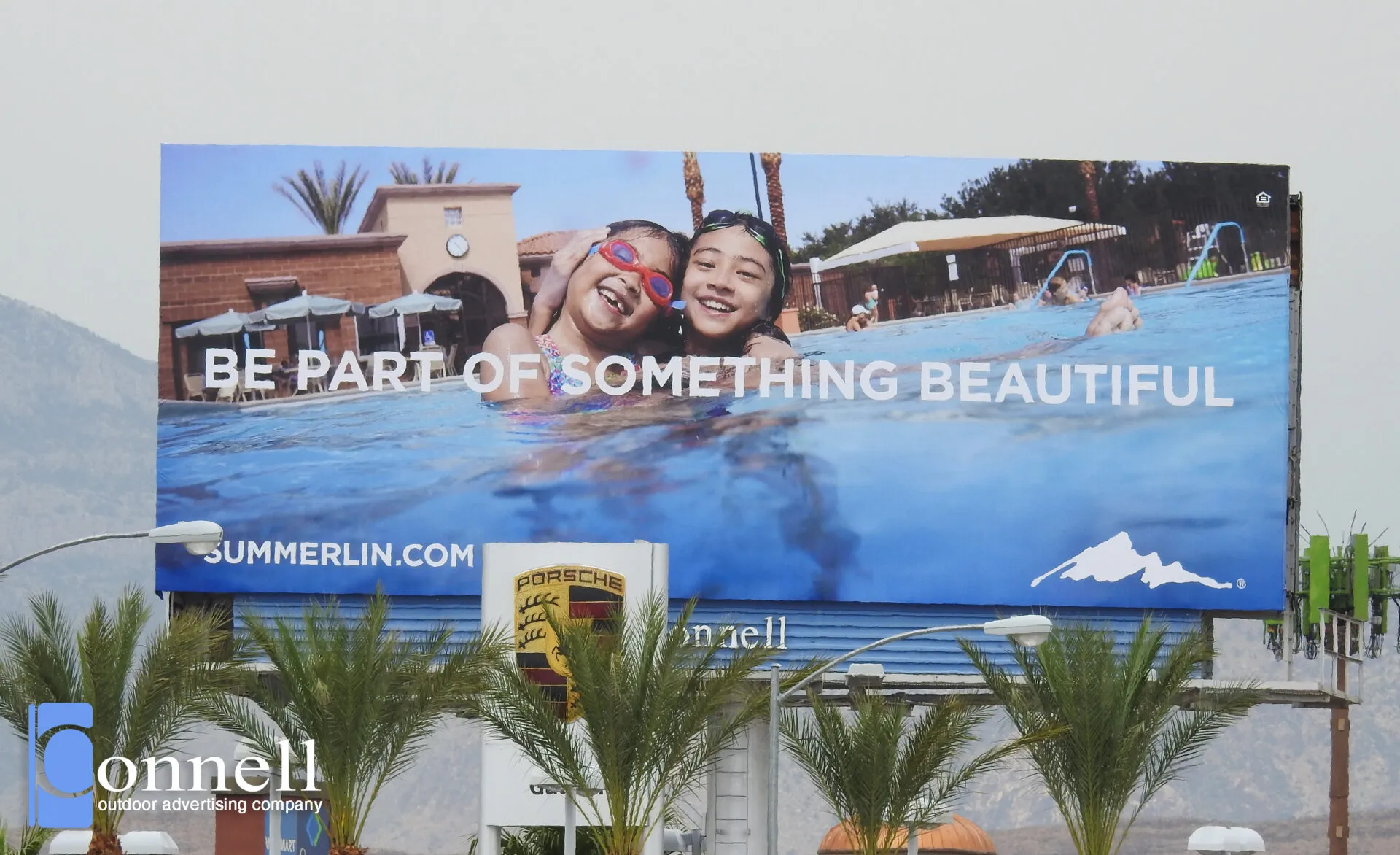 Summerlin Pool Girls billboard