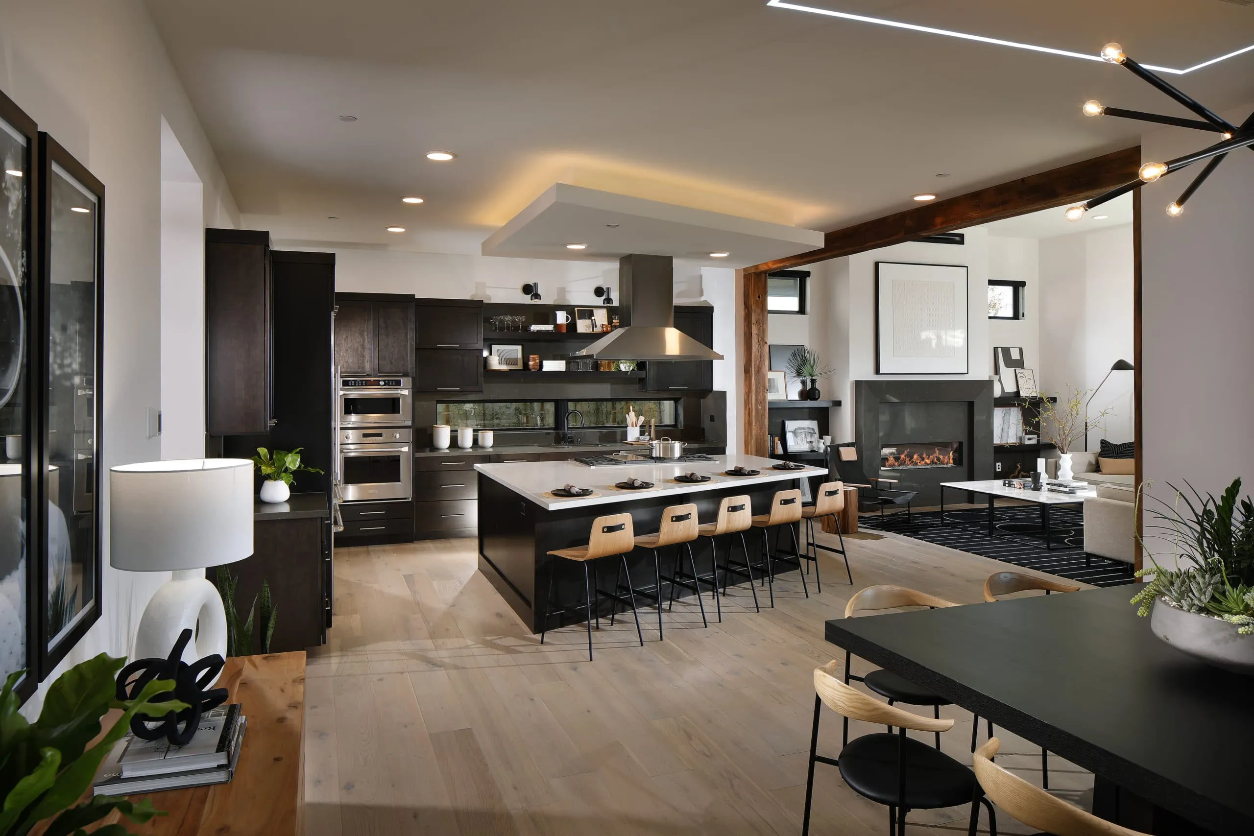 Kitchen in Plan 2 Model in Sandalwood by Pardee Homes in Stonebridge in Summerlin