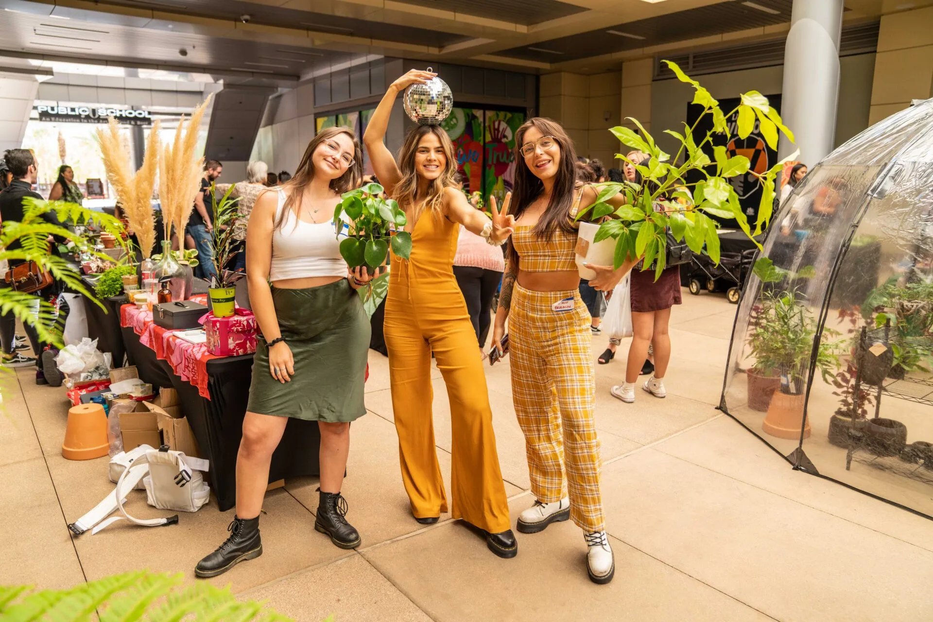 Carrie Lynns Plant Shop at plant swap