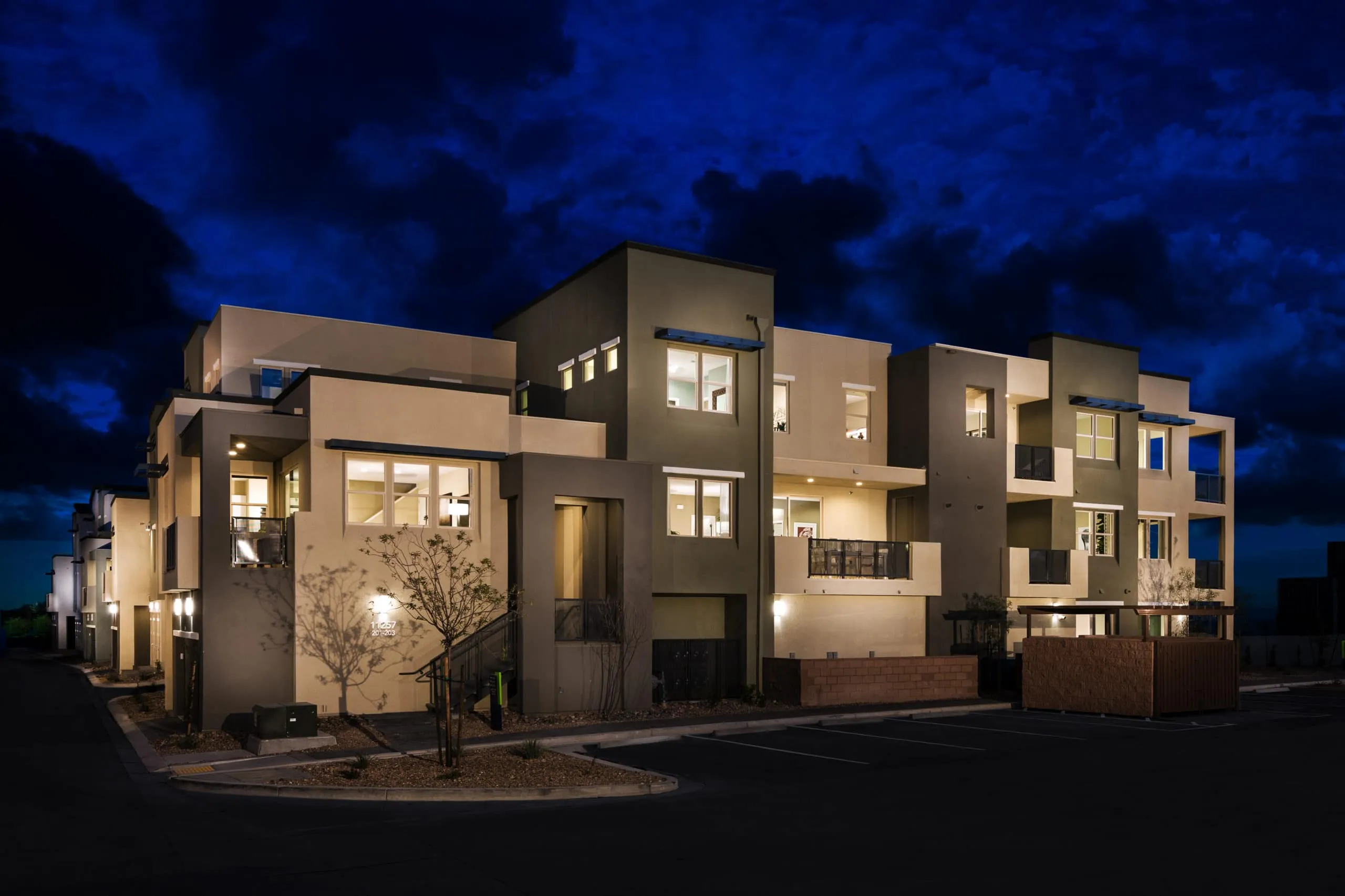 Front Elevation of Moda Model in Affinity by Taylor Morrison in Summerlin Centre in Summerlin