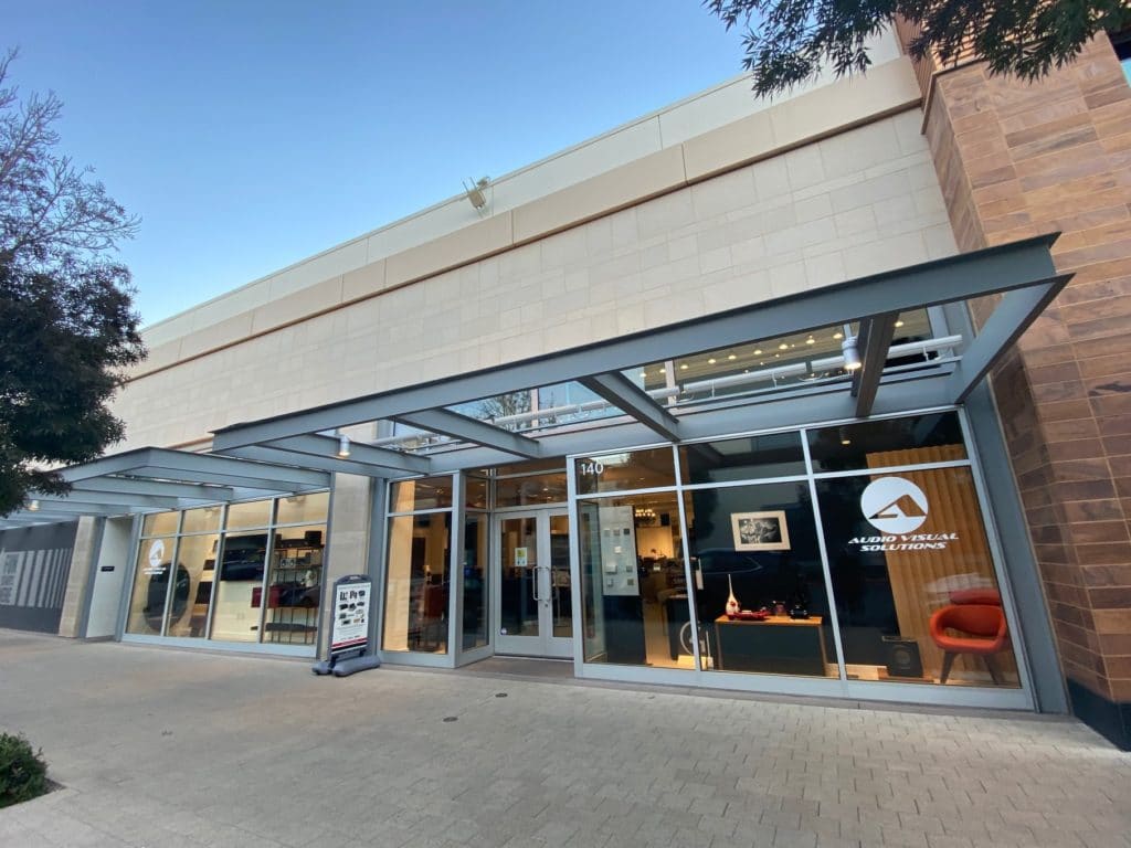 Audio Visual Solutions storefront at Downtown Summerlin