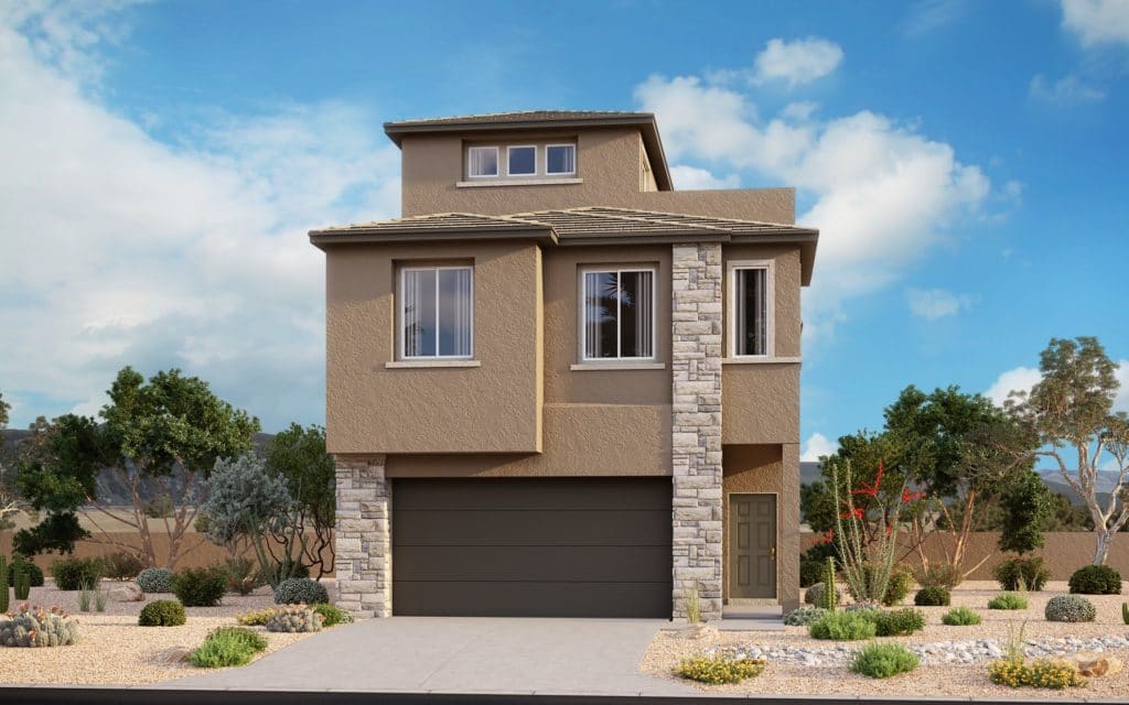 Front Elevation of Cedar Plus B at Cascades by Taylor Morrison