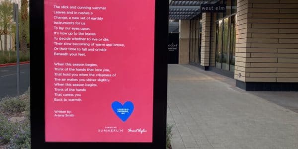 Poetry Promise at Downtown Summerlin
