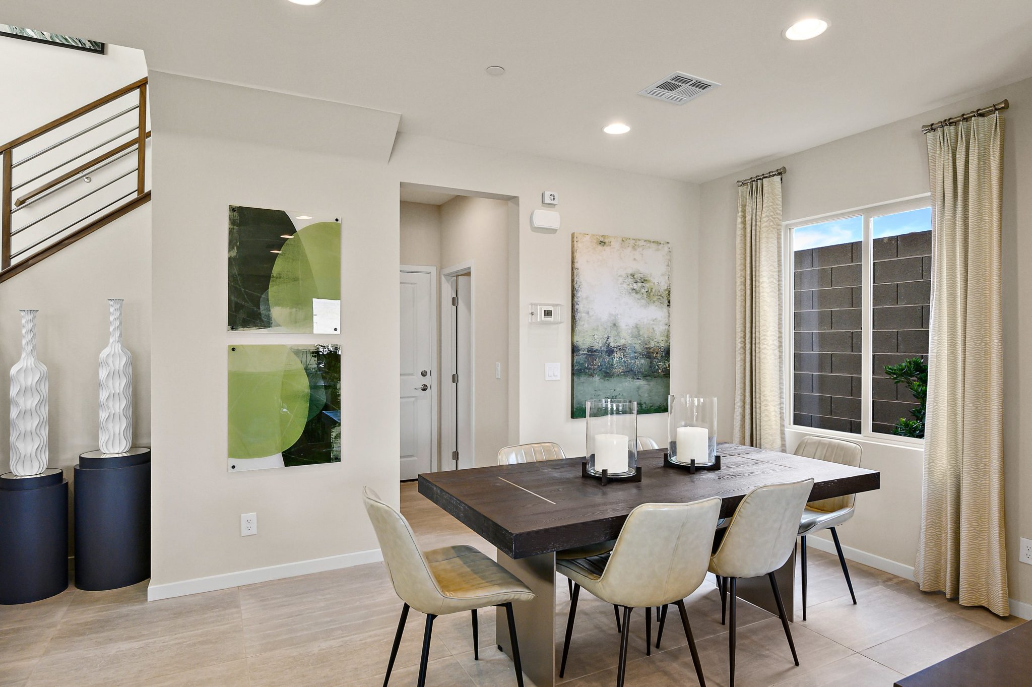 Dining Room in Acacia Model at Crested Canyon by Taylor Morrison in Summerlin