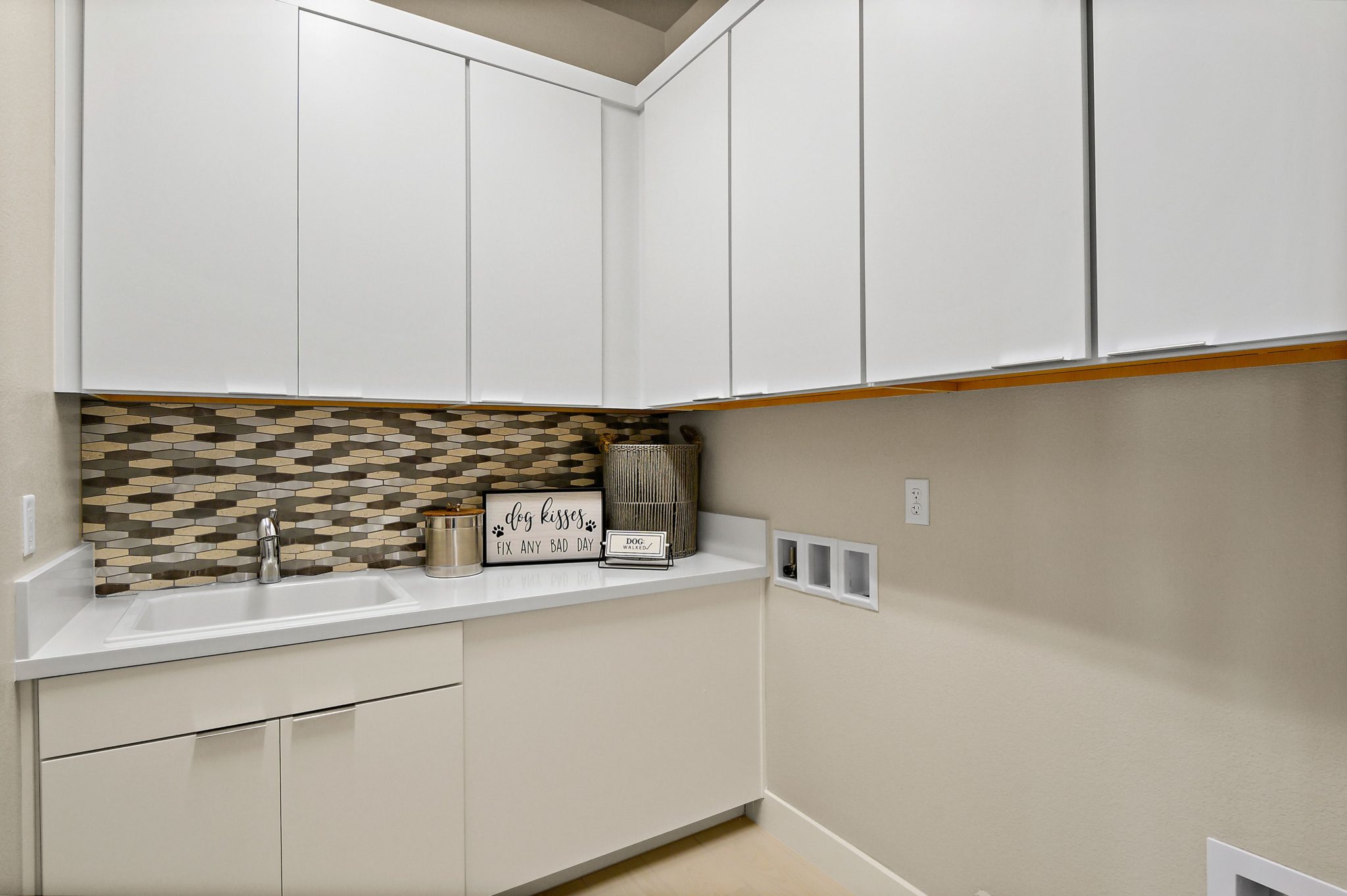 Laundry Room of Violet Model at Savannah by Taylor Morrison
