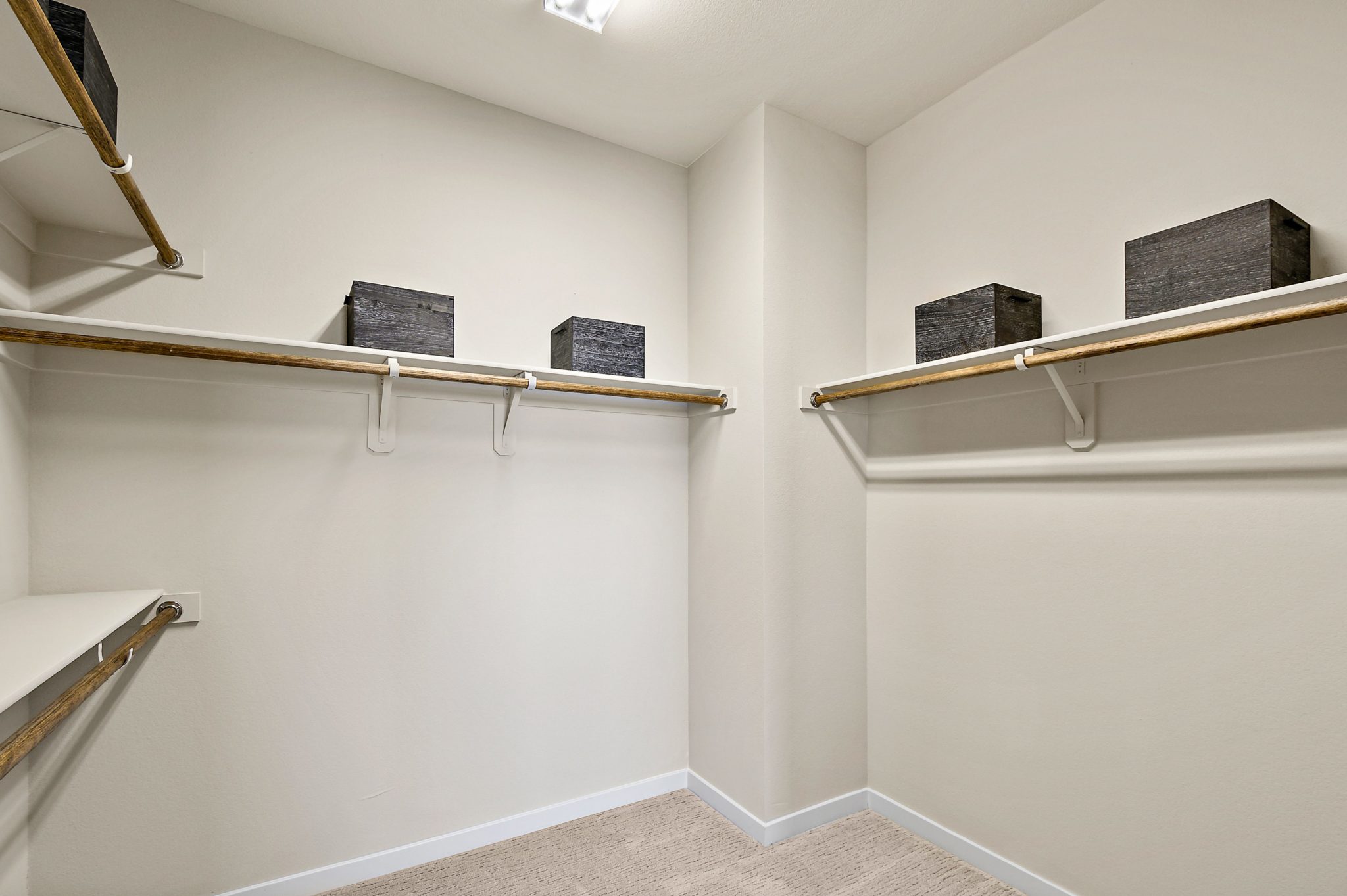 Closet in Acacia Model at Crested Canyon by Taylor Morrison in Summerlin