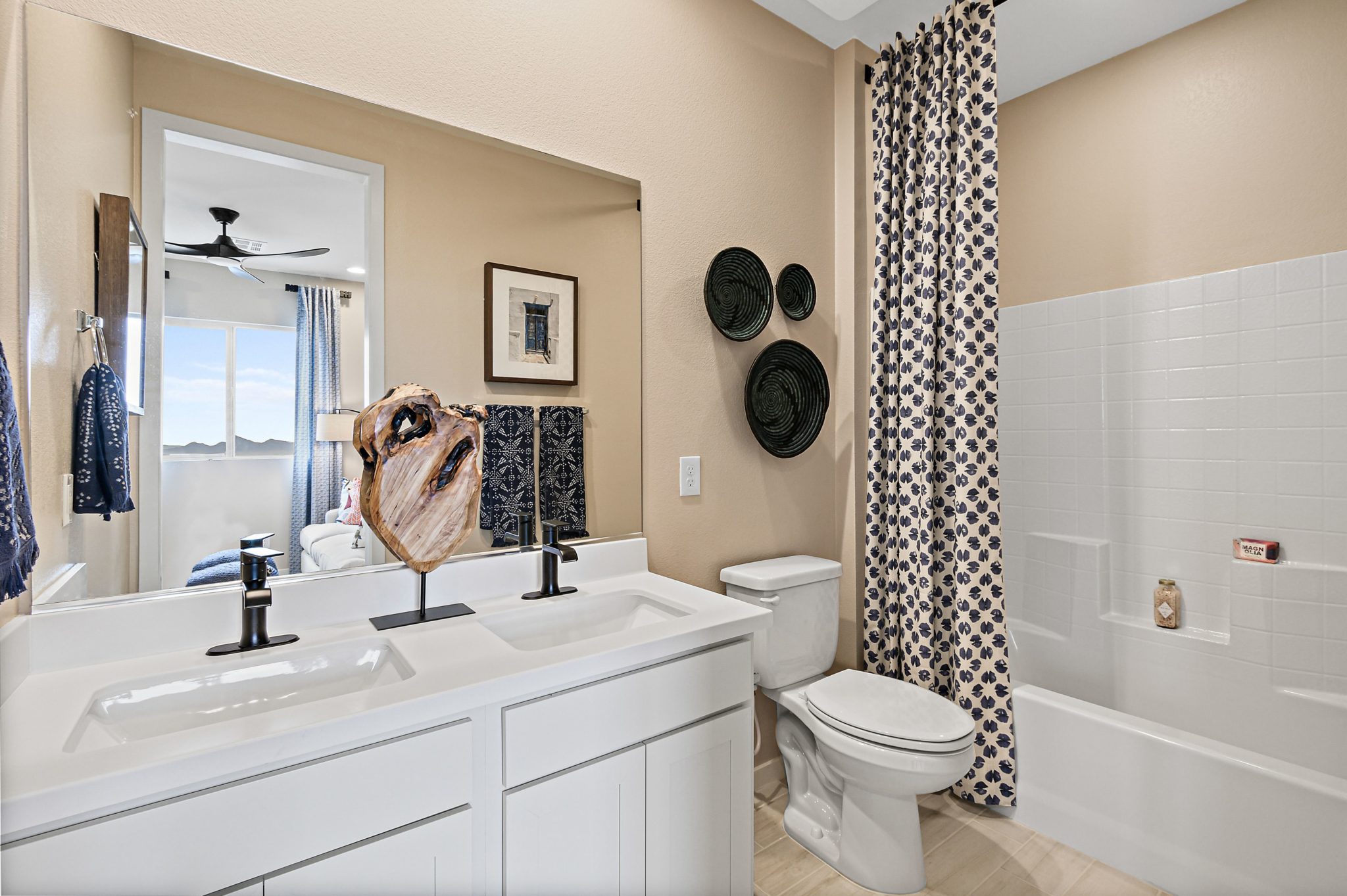 Bathroom in Cedar Model at Crested Canyon by Taylor Morrison
