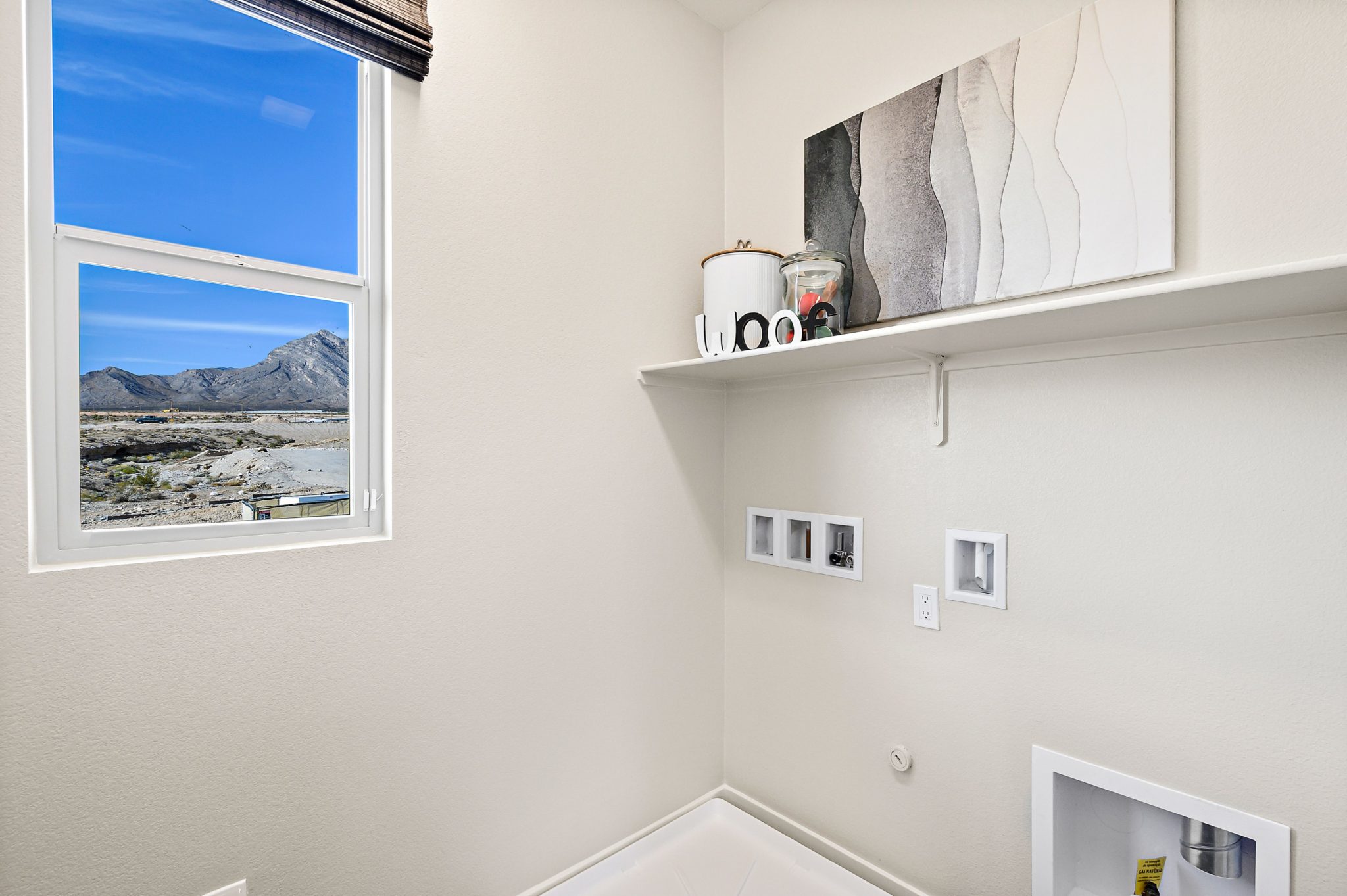 Laundry Room in Acacia Model at Crested Canyon by Taylor Morrison in Summerlin