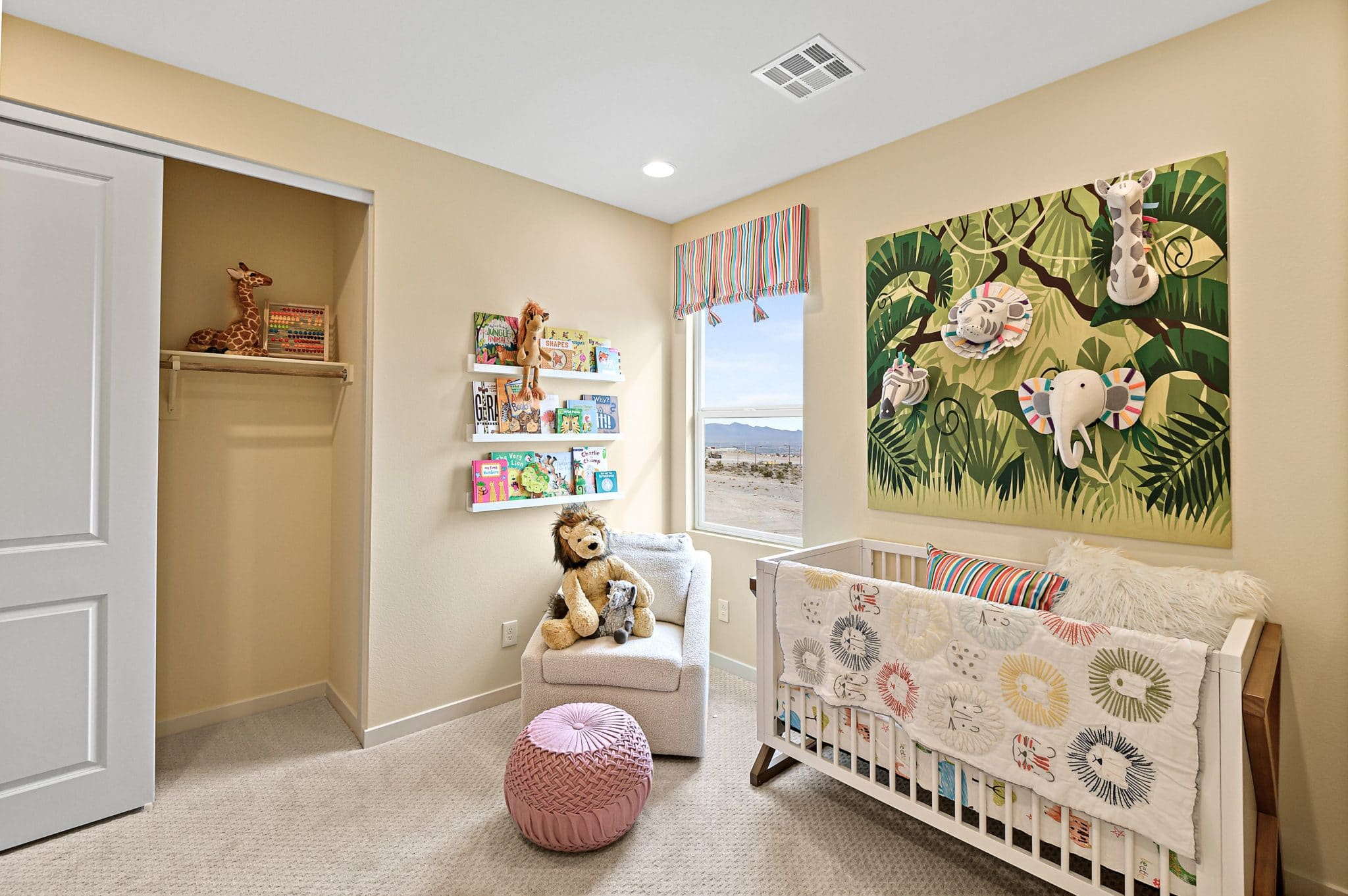 Nursery in Cedar Model at Crested Canyon by Taylor Morrison