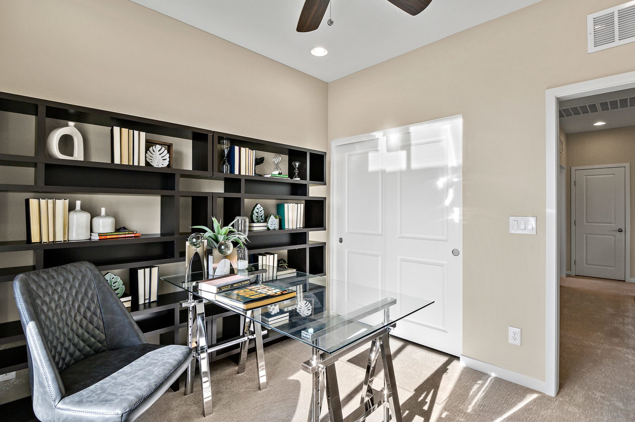 Office in Acacia Model at Crested Canyon by Taylor Morrison in Summerlin