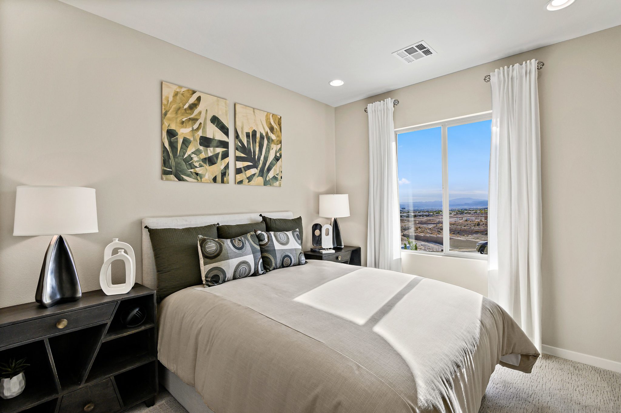 Bedroom in Acacia Model at Crested Canyon by Taylor Morrison in Summerlin
