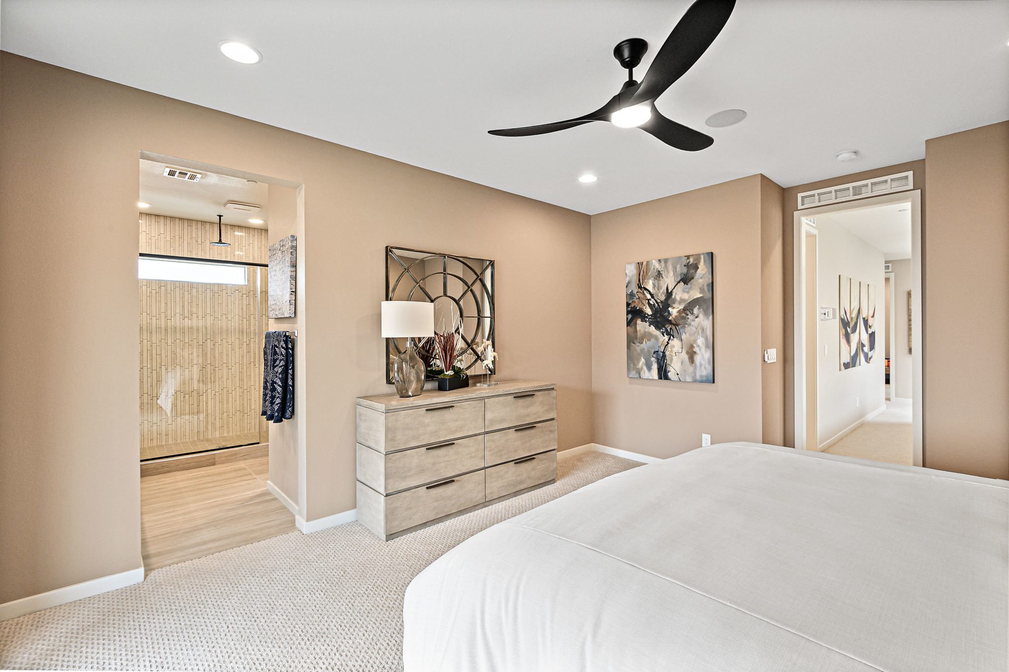 Bedroom in Cedar Model at Crested Canyon by Taylor Morrison