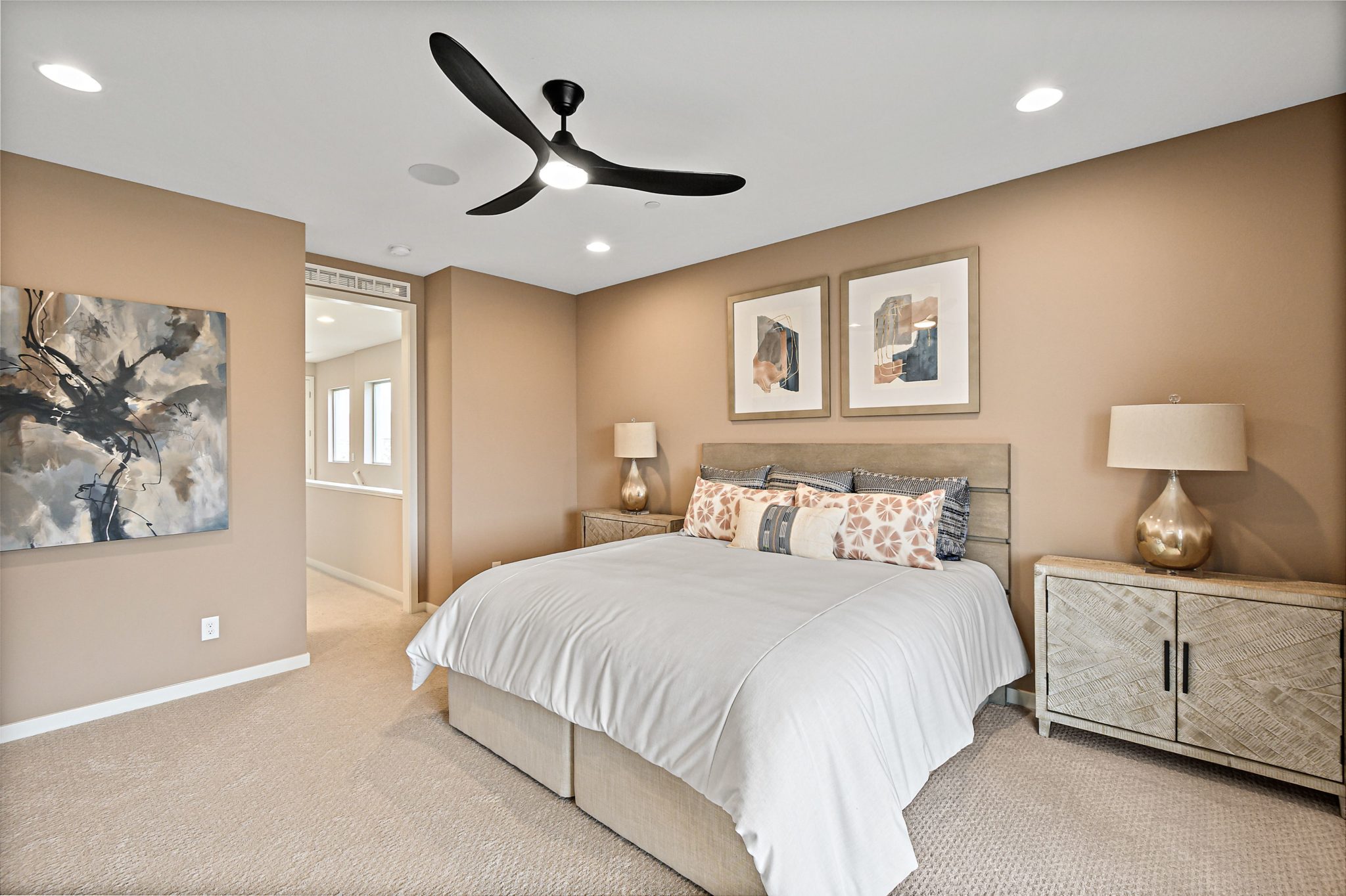 Bedroom in Cedar Model at Crested Canyon by Taylor Morrison