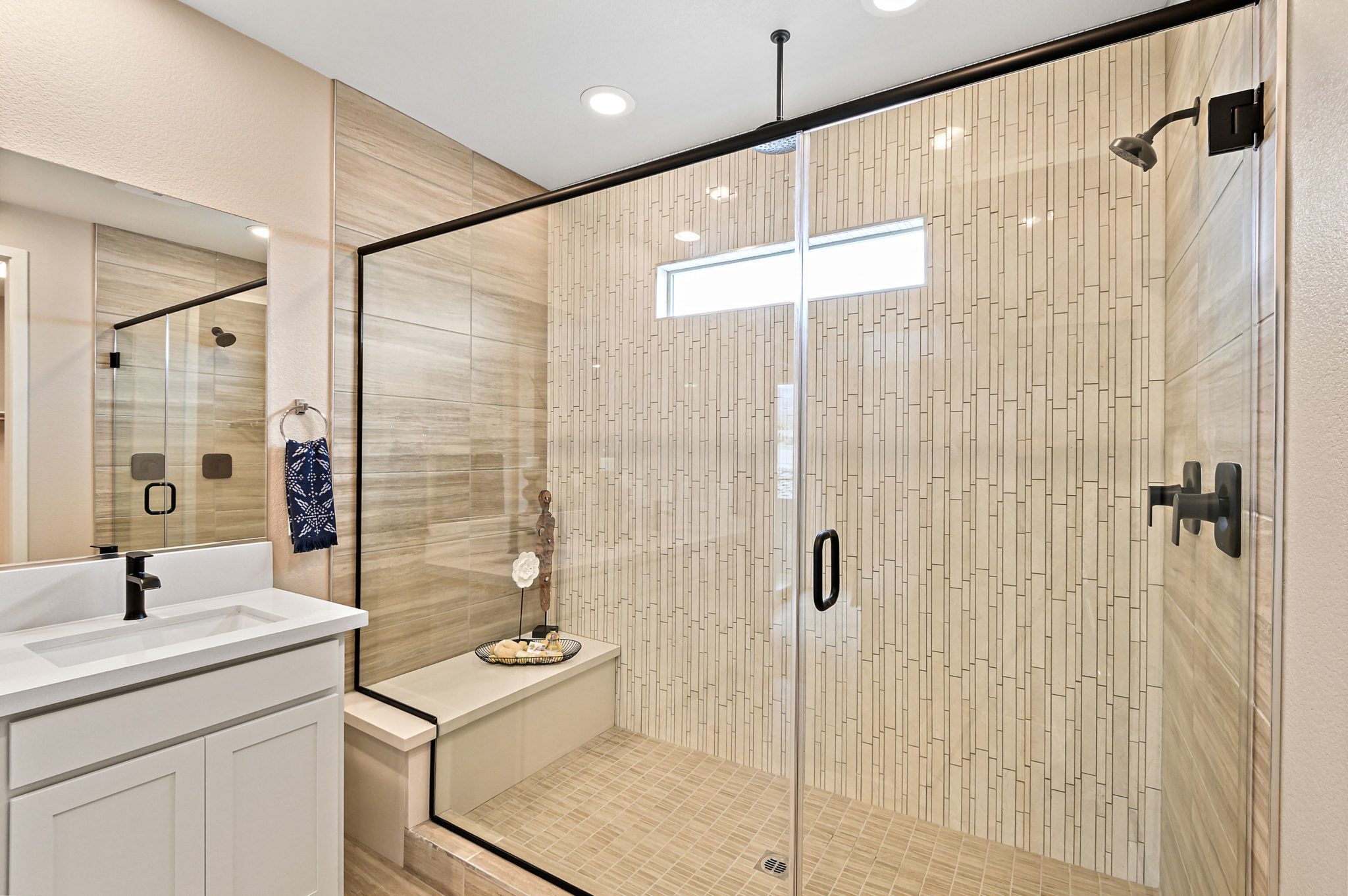 Bathroom in Cedar Model at Crested Canyon by Taylor Morrison