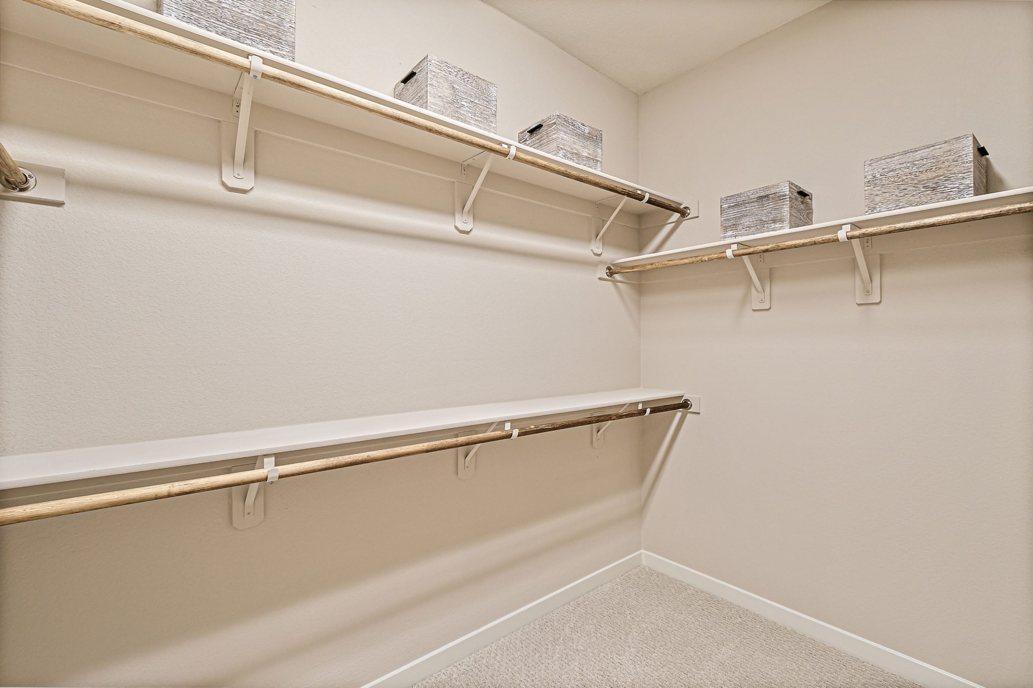 Closet in Cedar Model at Crested Canyon by Taylor Morrison