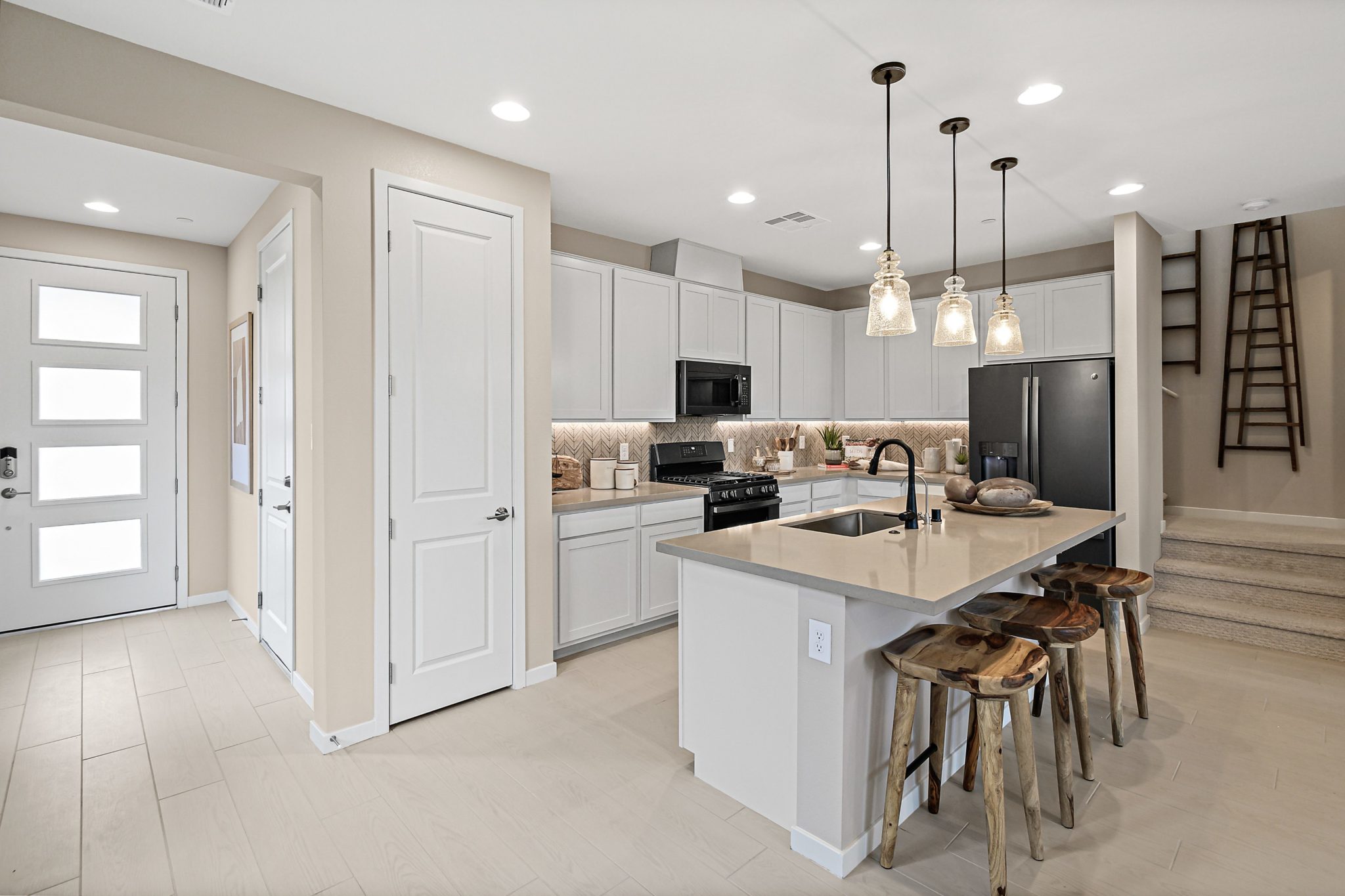 Kitchen of Cedar Model at Crested Canyon by Taylor Morrison