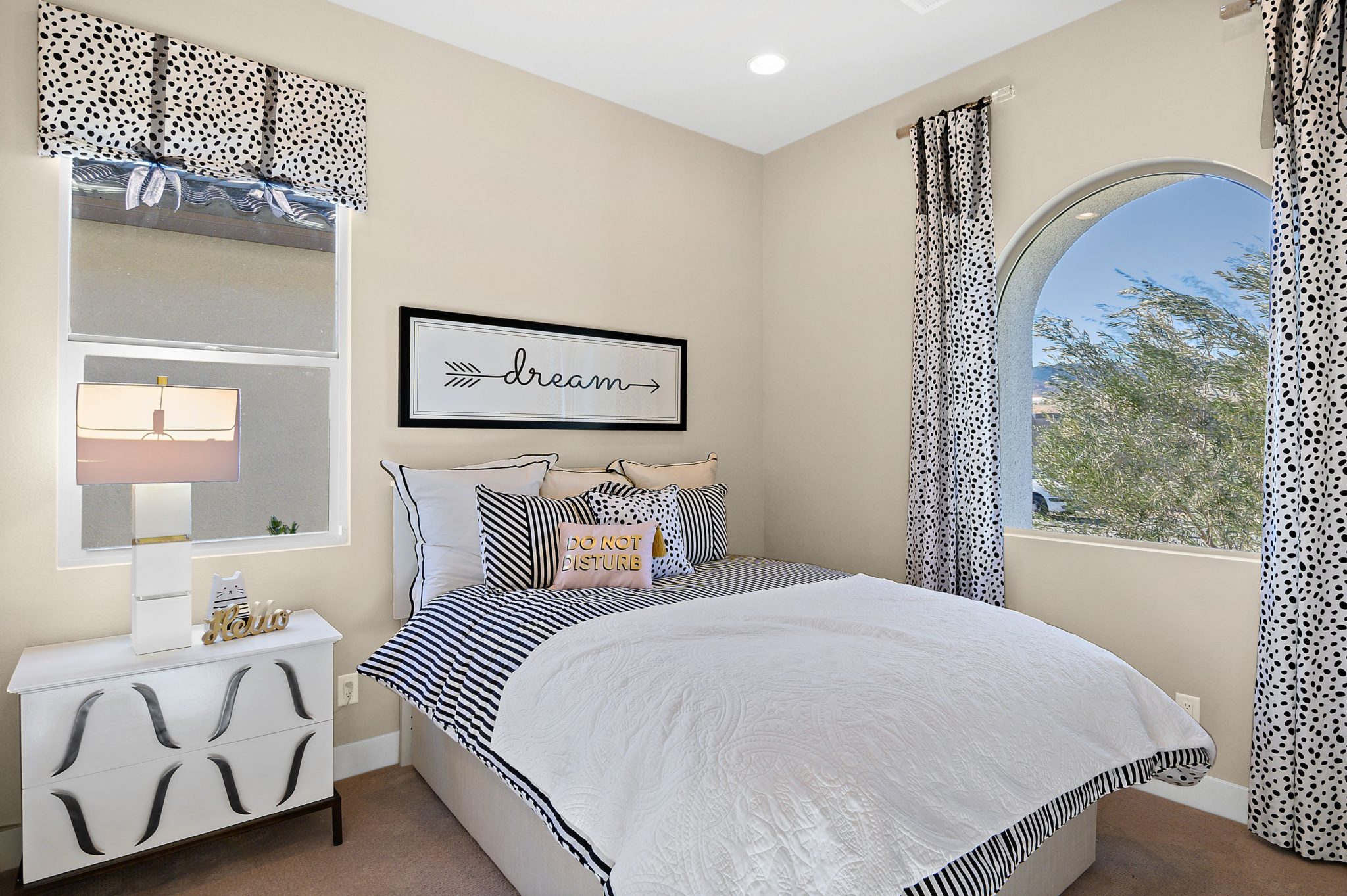 Bedroom of Sunflower Model at Savannah by Taylor Morrison