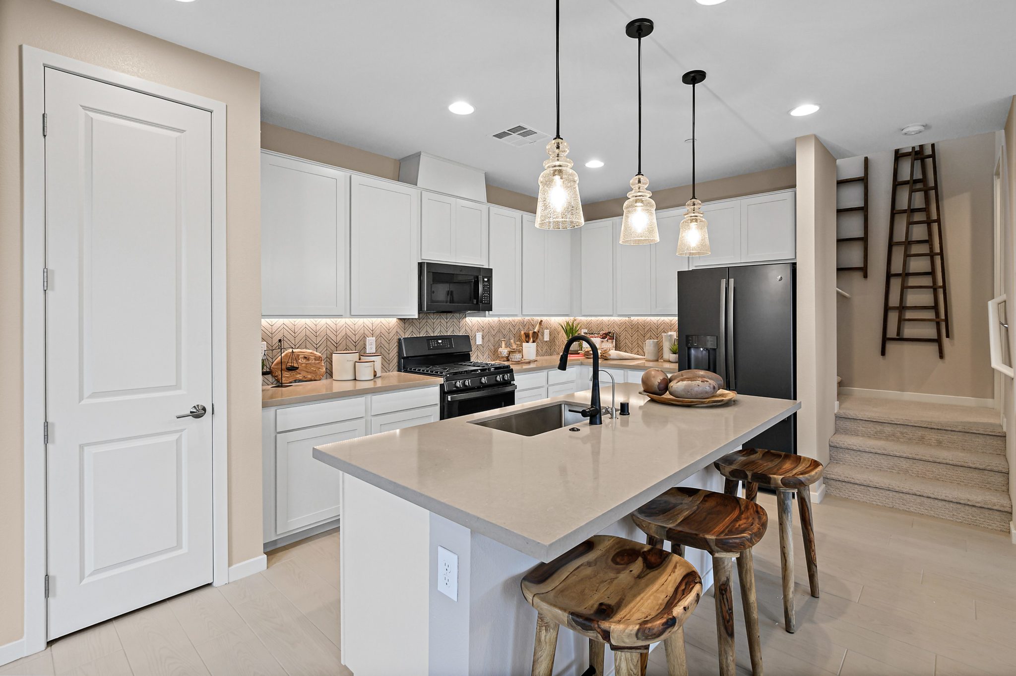 Kitchen of Cedar Model at Crested Canyon by Taylor Morrison