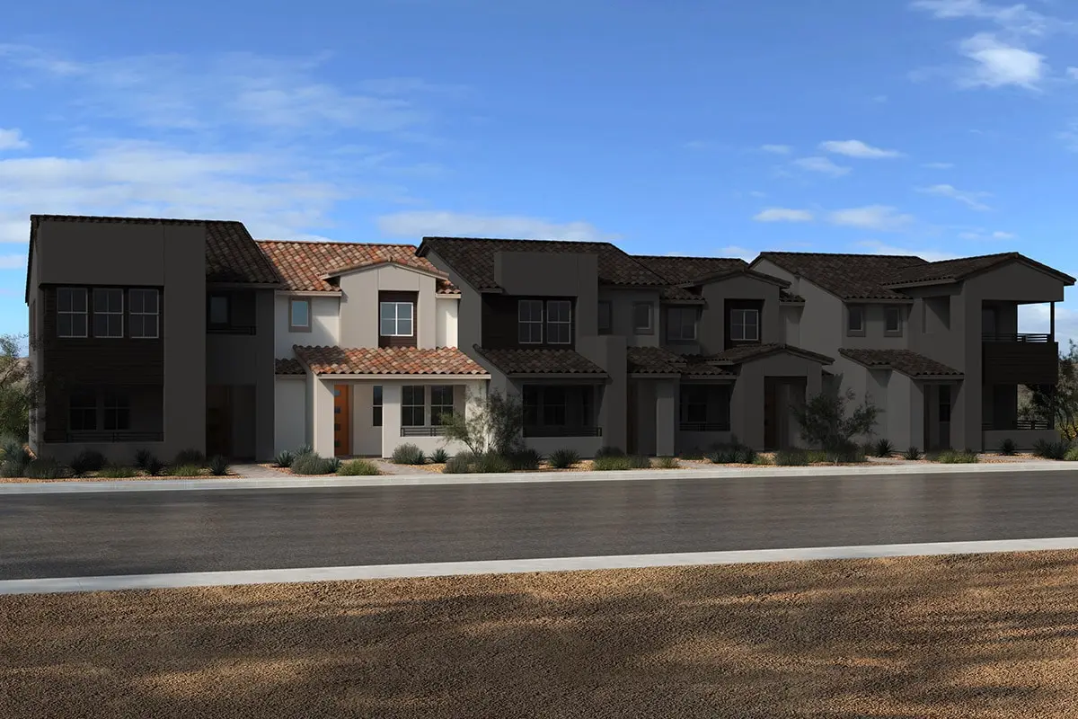 Front Elevation of Plan 1598 at Ascent by KB Home
