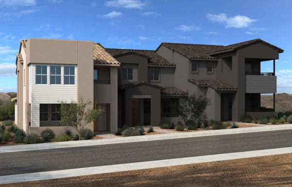 Front Elevation of Plan 1860 at Ascent by KB Home