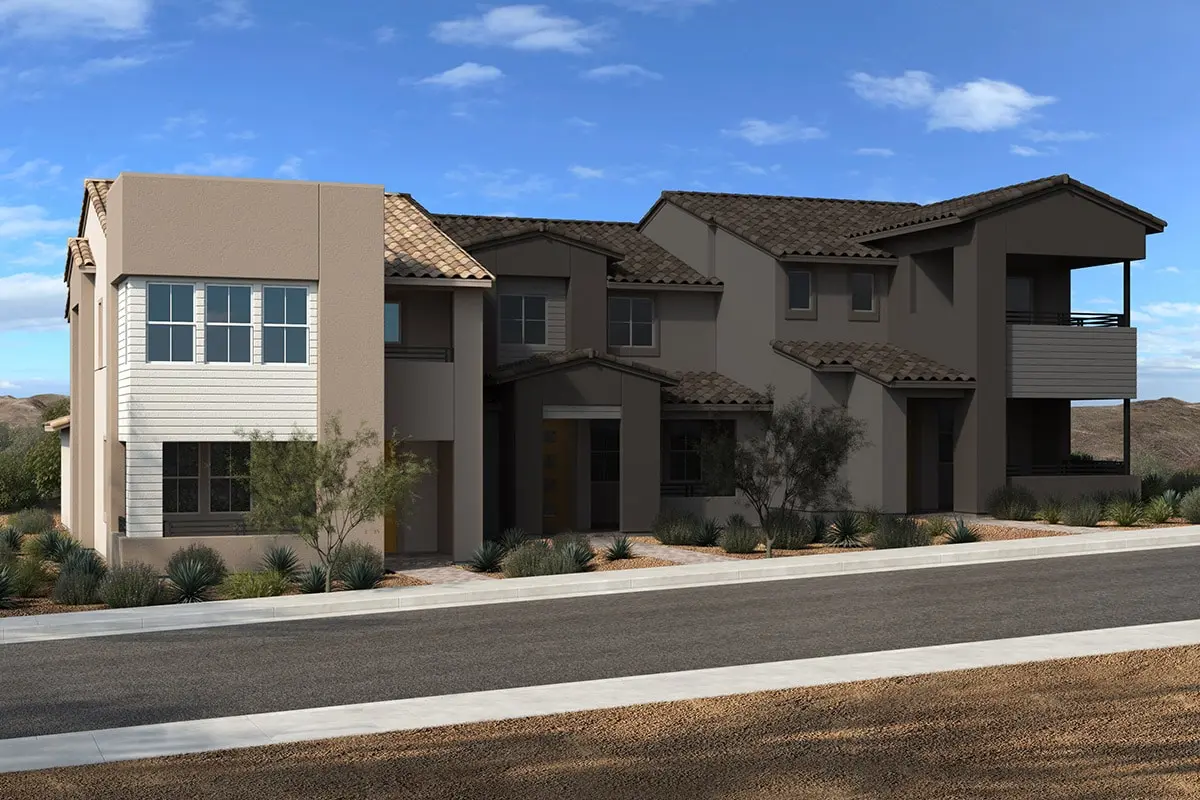 Front Elevation of Plan 1860 at Ascent by KB Home