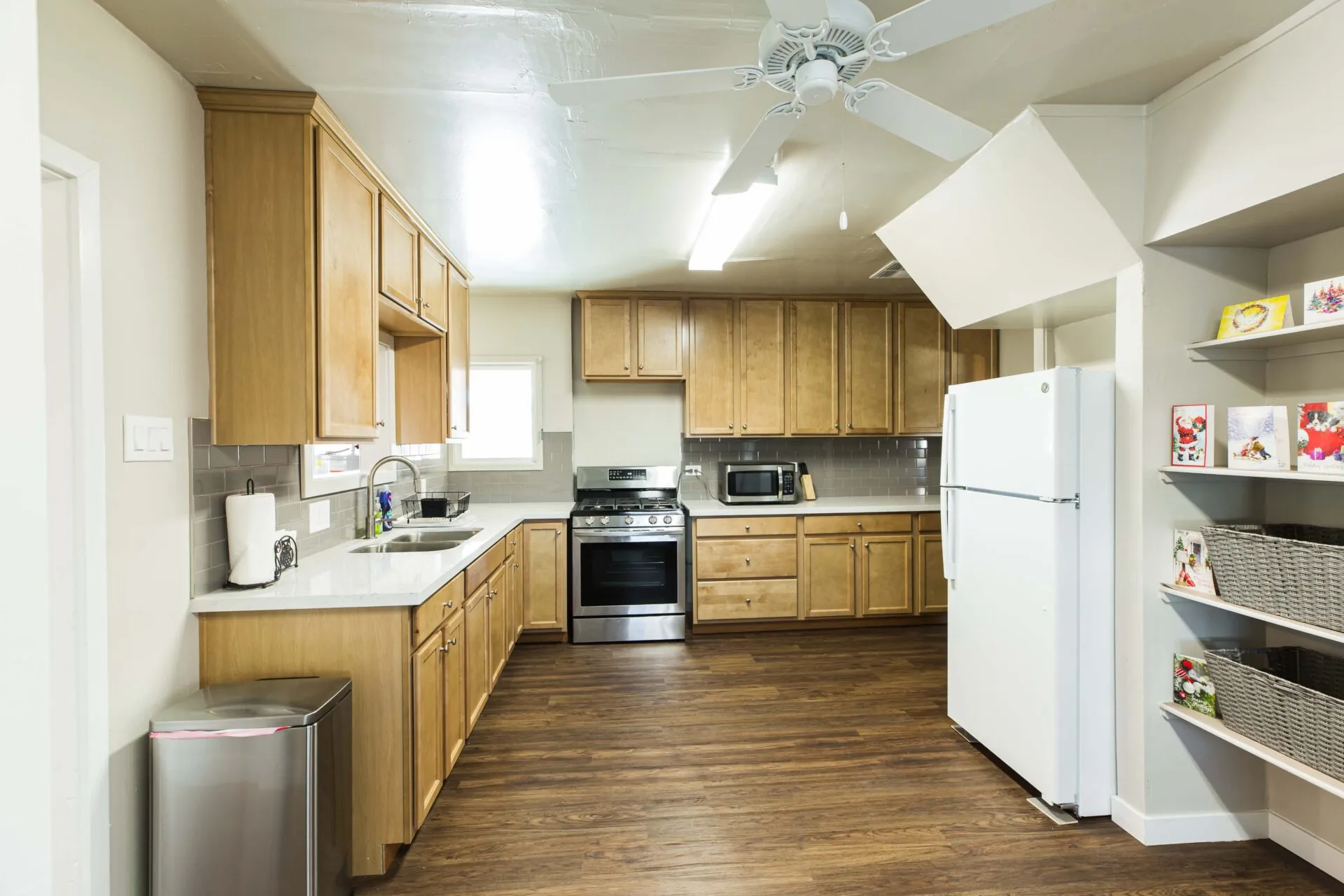 Kitchen in Poverello House by Richmond American Homes