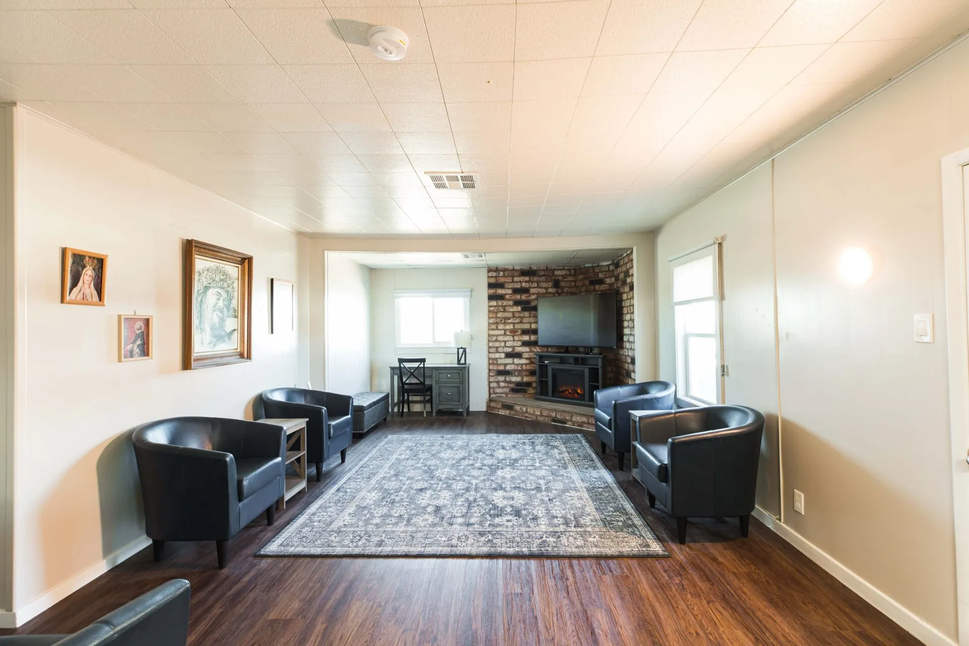 Living Room at Poverello House by Richmond American Homes