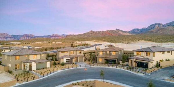 Starling by Pulte Homes Aerial Twilight View