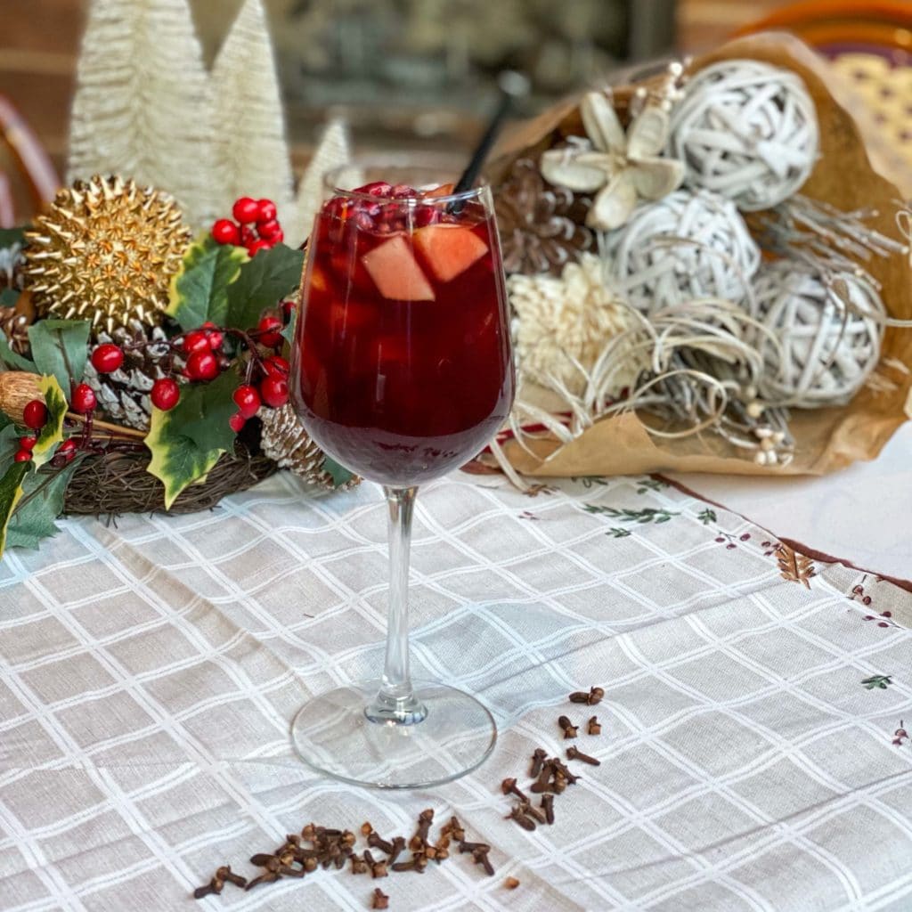 Trattoria Reggiano Cocktail - “Winter Spice and Everything Nice Sangria”