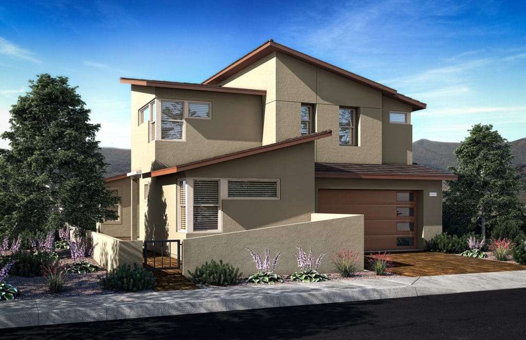 Front Elevation of Terra Luna Ridge Plan 3C