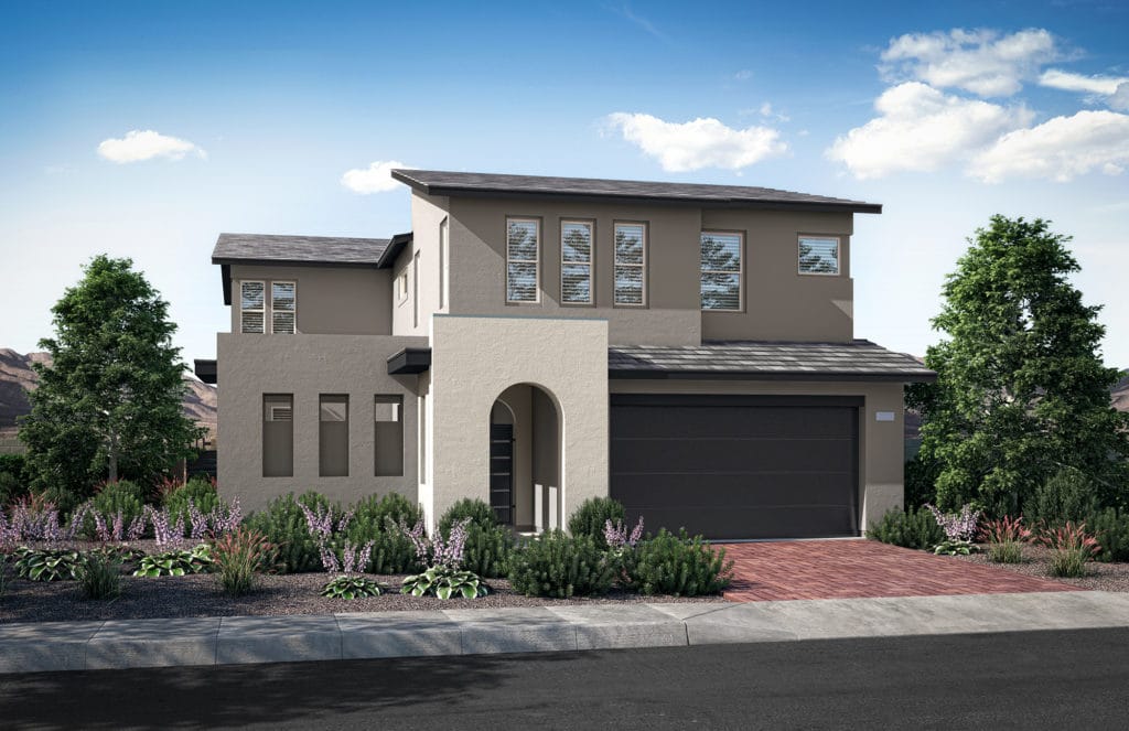 Front Elevation of Plan 4A at Terra Luna Ridge by Tri Pointe Homes