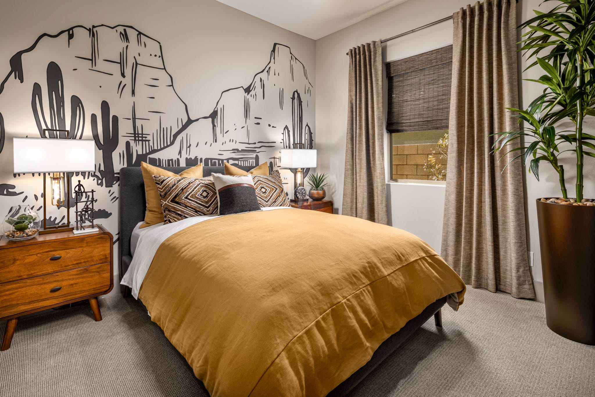 Bedroom of Estella Model at Acadia Ridge by Toll Brothers
