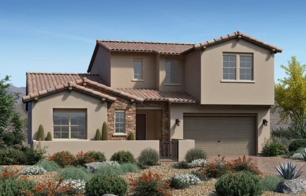 Front elevation of Estella Elite model at Acadia Ridge by Toll Brothers